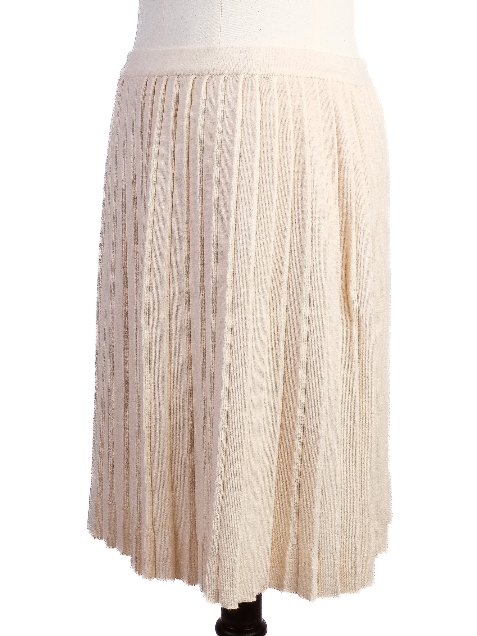 Excellent Philosophy Di Lorenzo Serafini White Wool Cardigan Set Size S