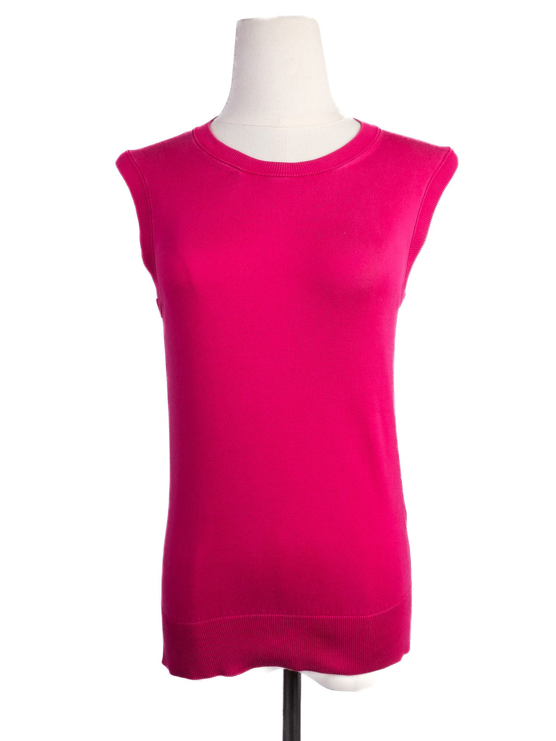 Excellent Dolce Gabbana Pink Silk Sleeveless Top Size S