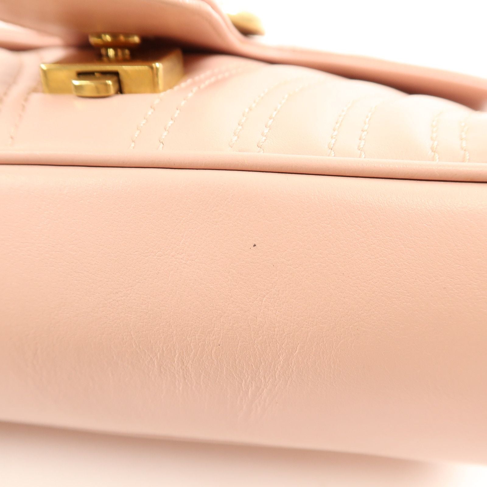 Gucci Small GG Marmont Flap Bag, Matelasse Chevron