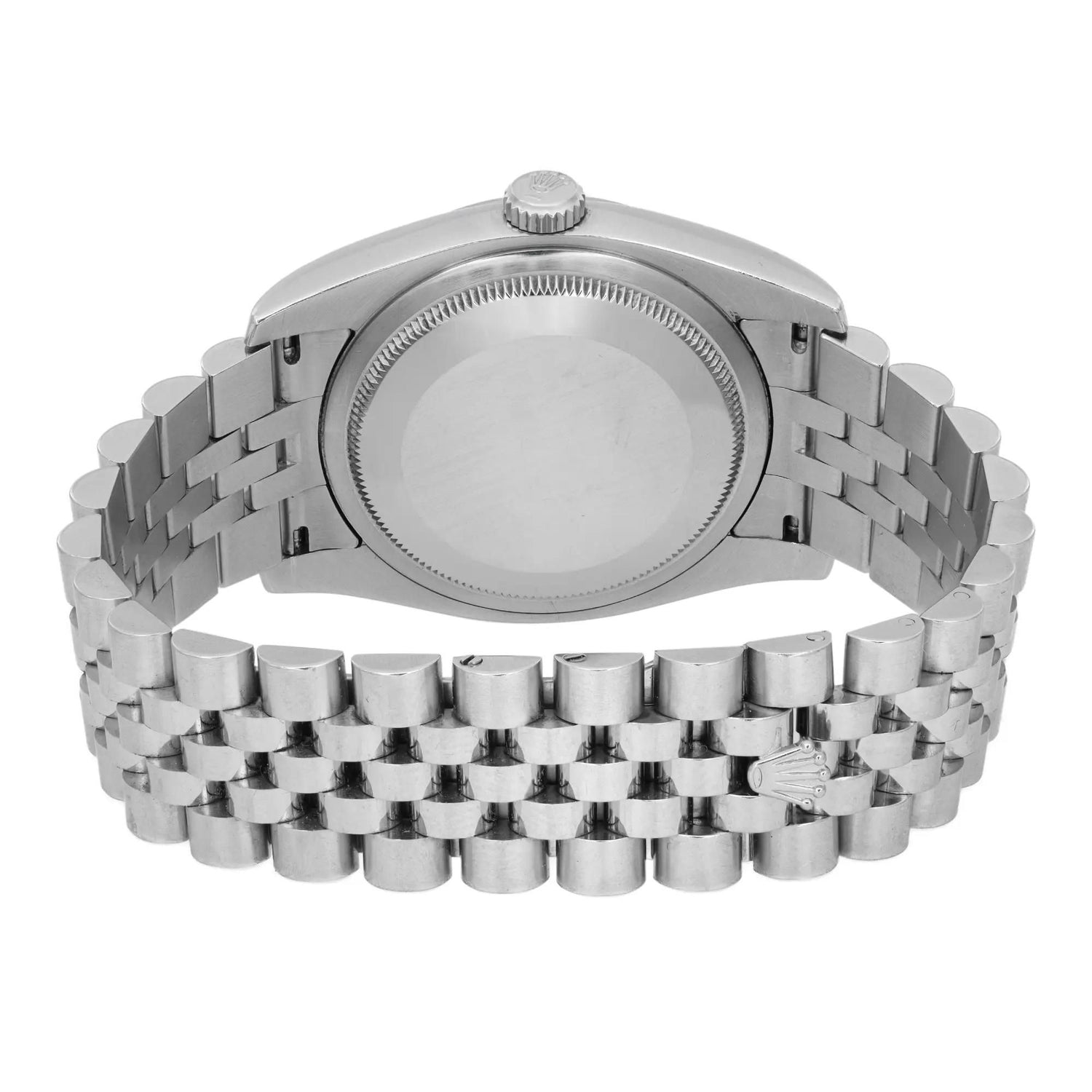 Rolex Datejust 18K White Gold Steel Blue Dial Automatic Men&