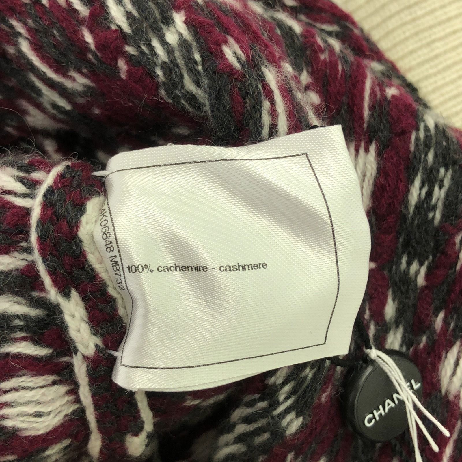 Chanel Multicolor Knit Cashmere P 52834k 06848