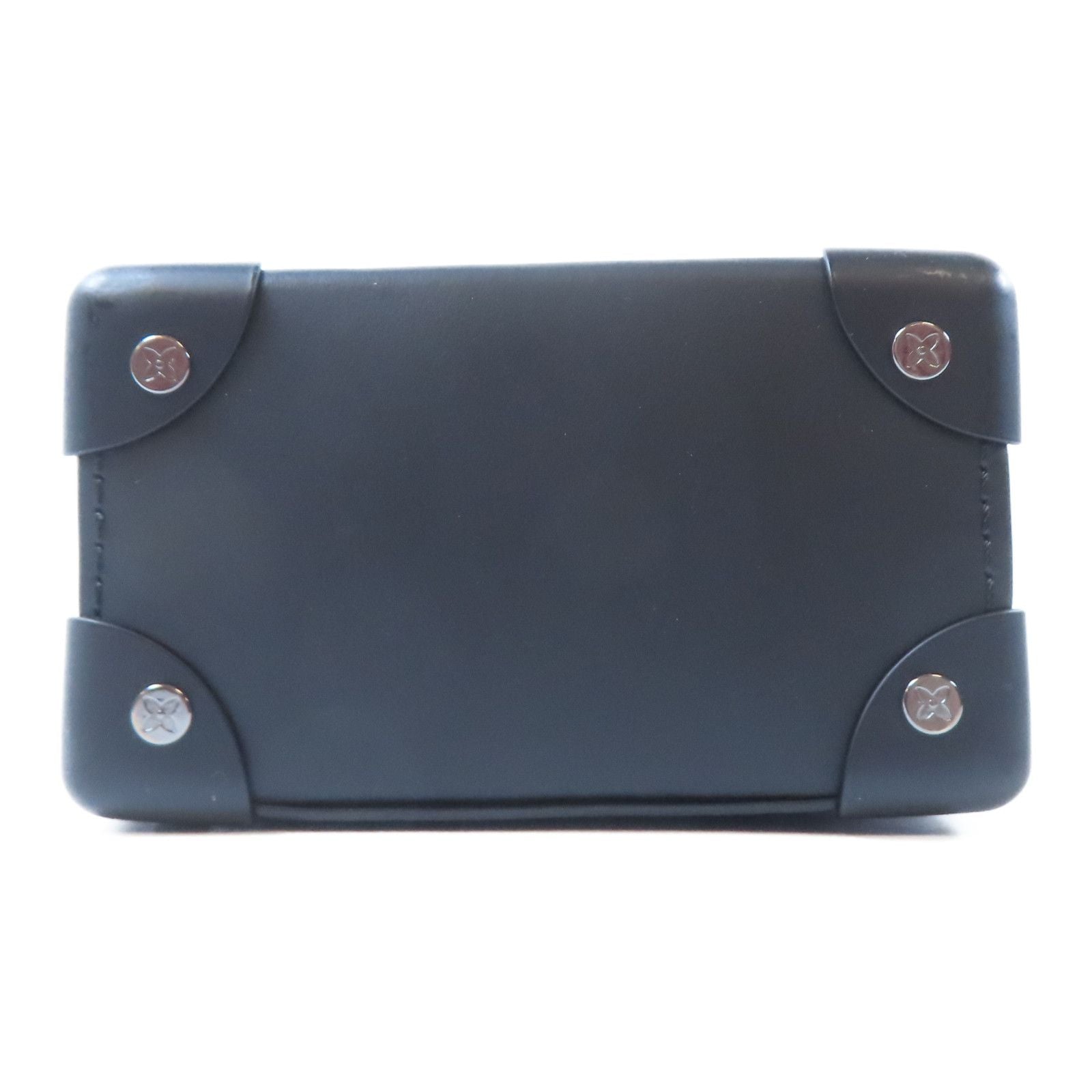 Louis Vuitton Monogram Taurillon Vertical Trunk Shoulder Bag Black Shoulder Bag M 82070
