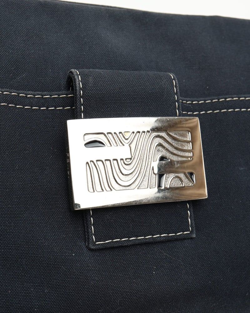 Fendi FF Denim Bag