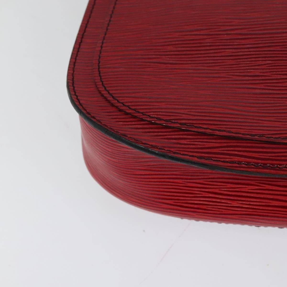 Louis Vuitton Epi Saint Cloud Gm Shoulder Bag Red M 52197 Lv Auth