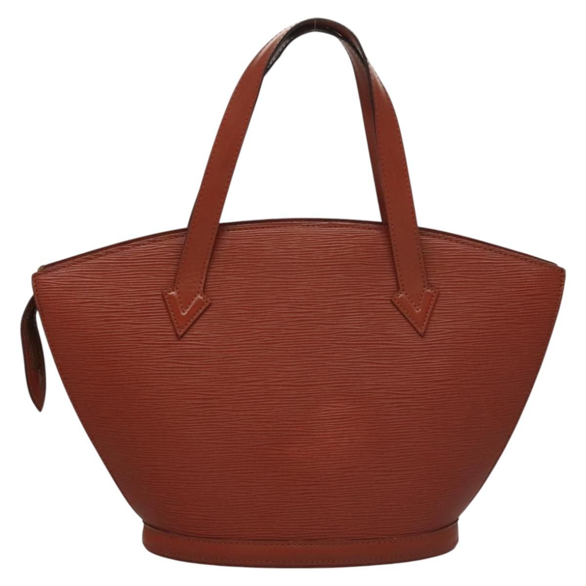 Louis Vuitton Epi Saint Jacques Hand Bag Brown M 52263 Lv Auth
