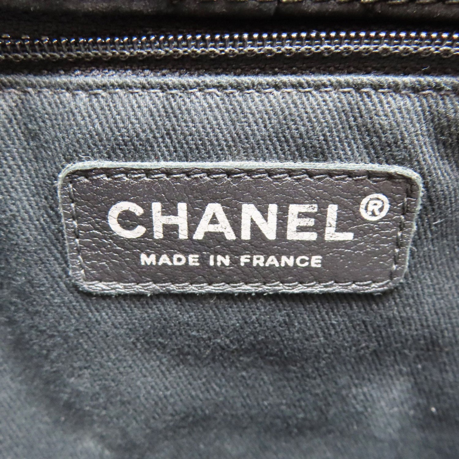 Chanel Natural Beauty Tote Black Suede