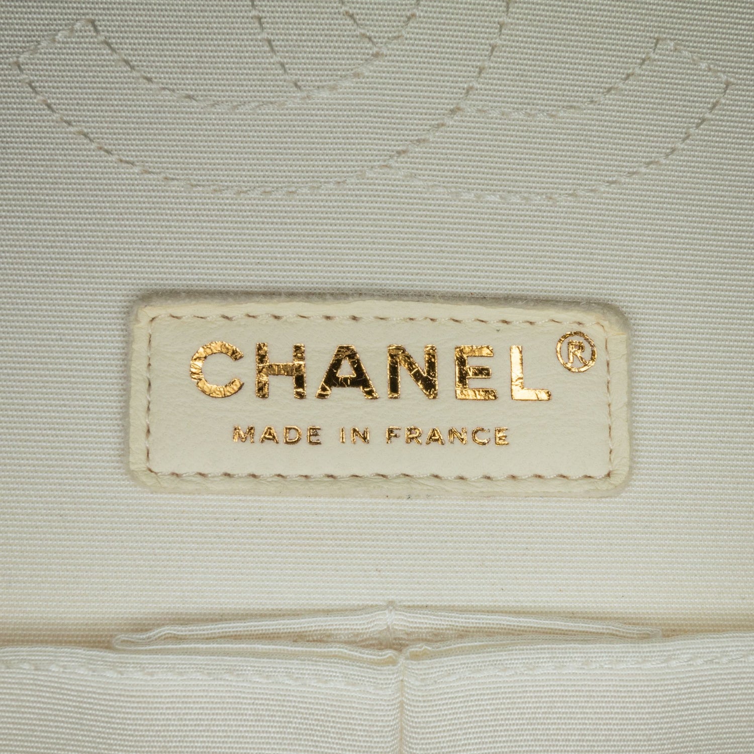 Chanel Medium Classic Printed Denim Floral Double Flap Brown