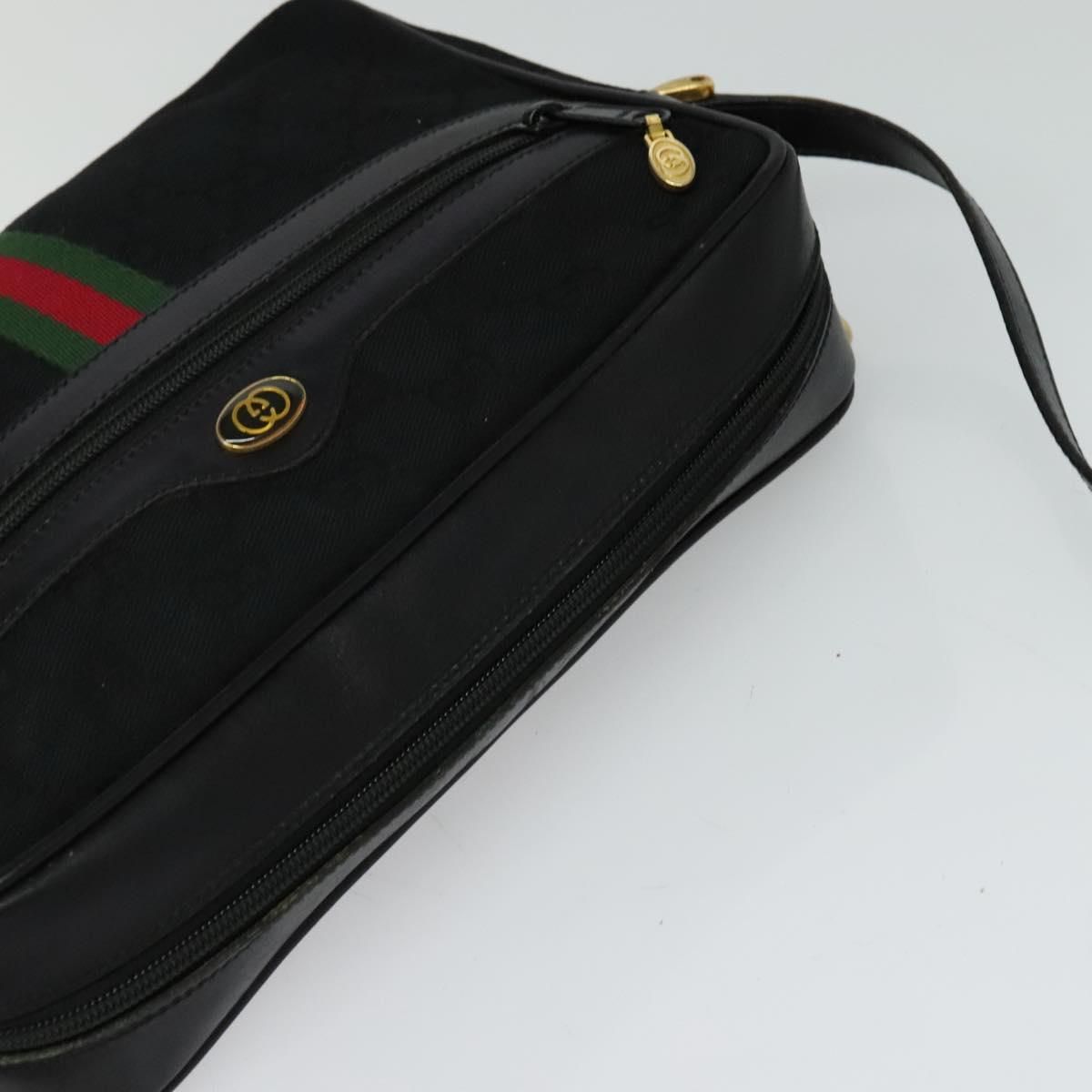 Gucci GG Canvas Sherry Line Shoulder Bag