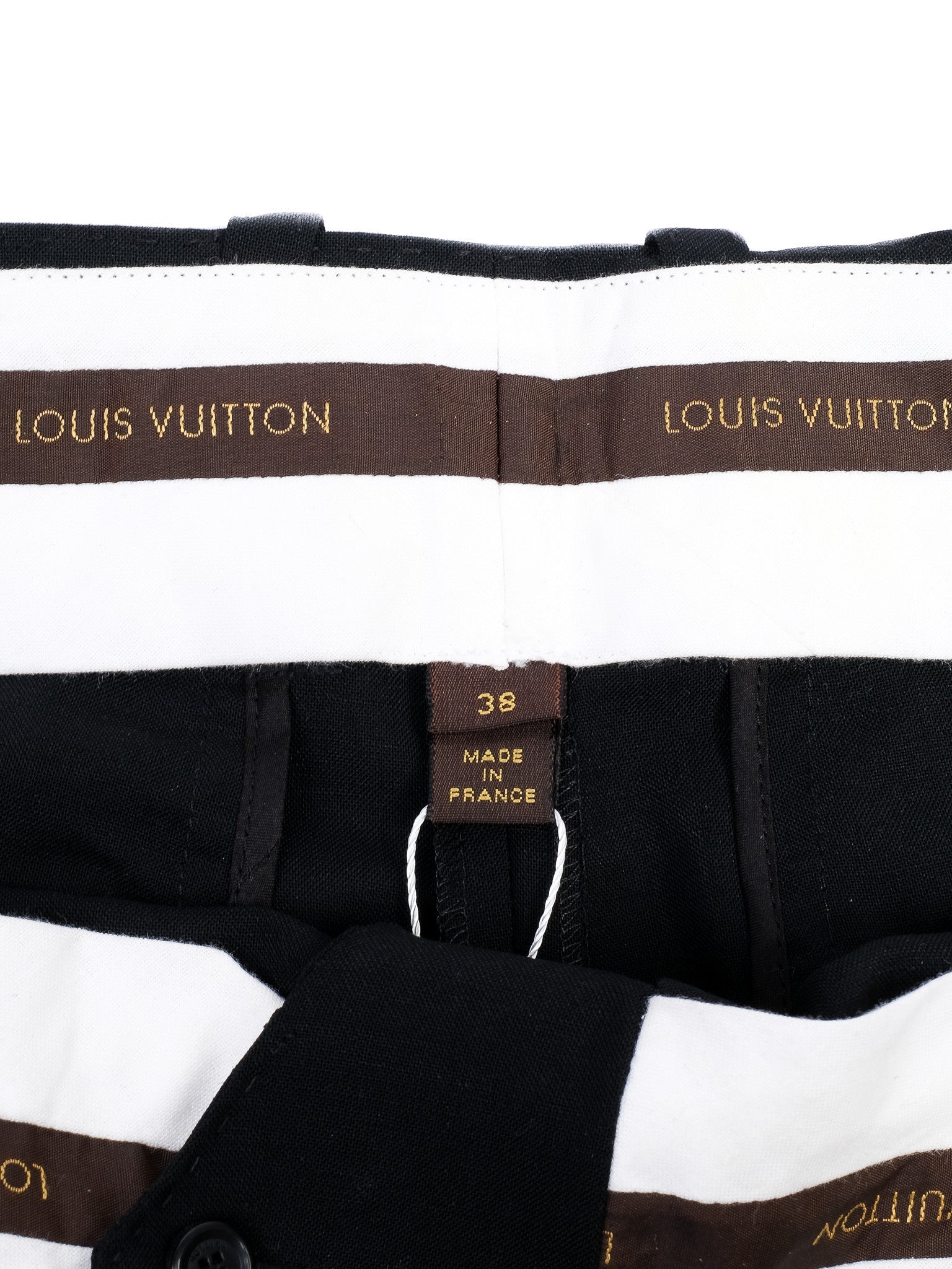 Excellent Louis Vuitton Black Wool Shorts for Women