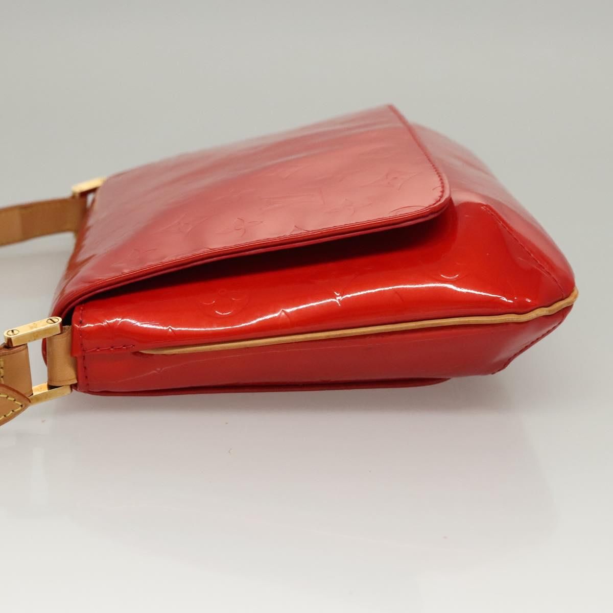 Louis Vuitton Vernis Thompson Street Bag Red M 91094 Lv Auth