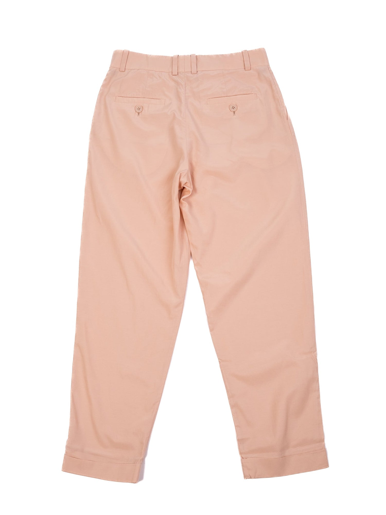 Good Cos White Dress Pants Size XS Polyester Pleated Front