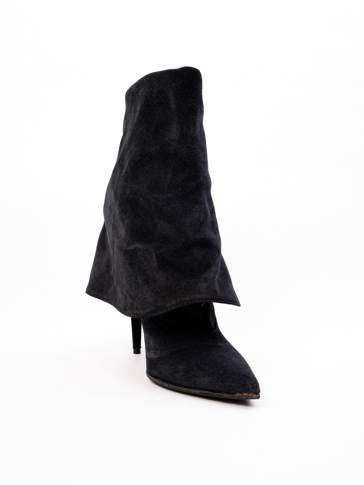 Excellent Giuseppe Zanotti Black Leather Ankle Boots Size 36