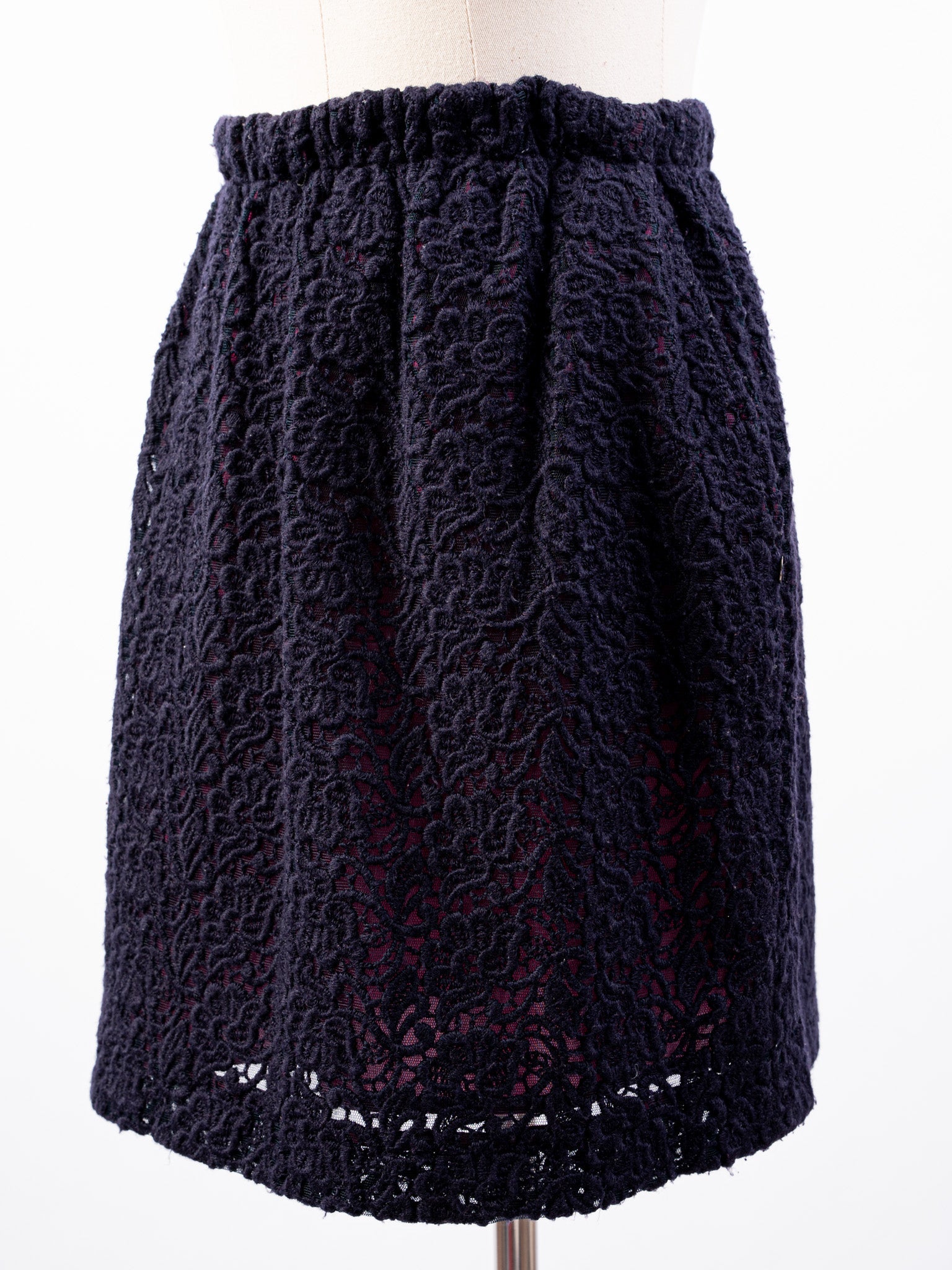 Pennyblack Black Lace Skirt XS Excellent Condition Floral Pattern