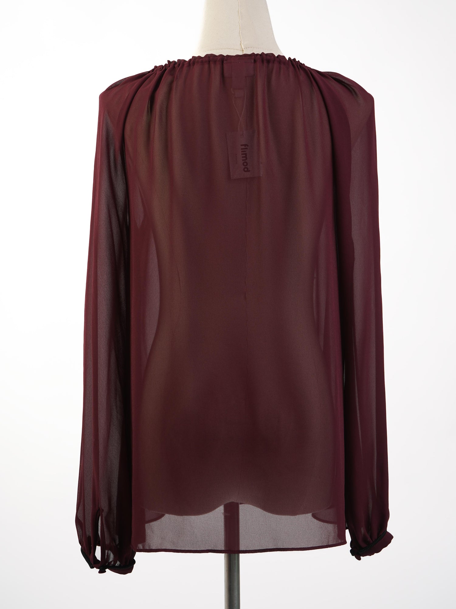 Altuzarra Red Cotton Blouse XS Excellent Condition with Embroidery