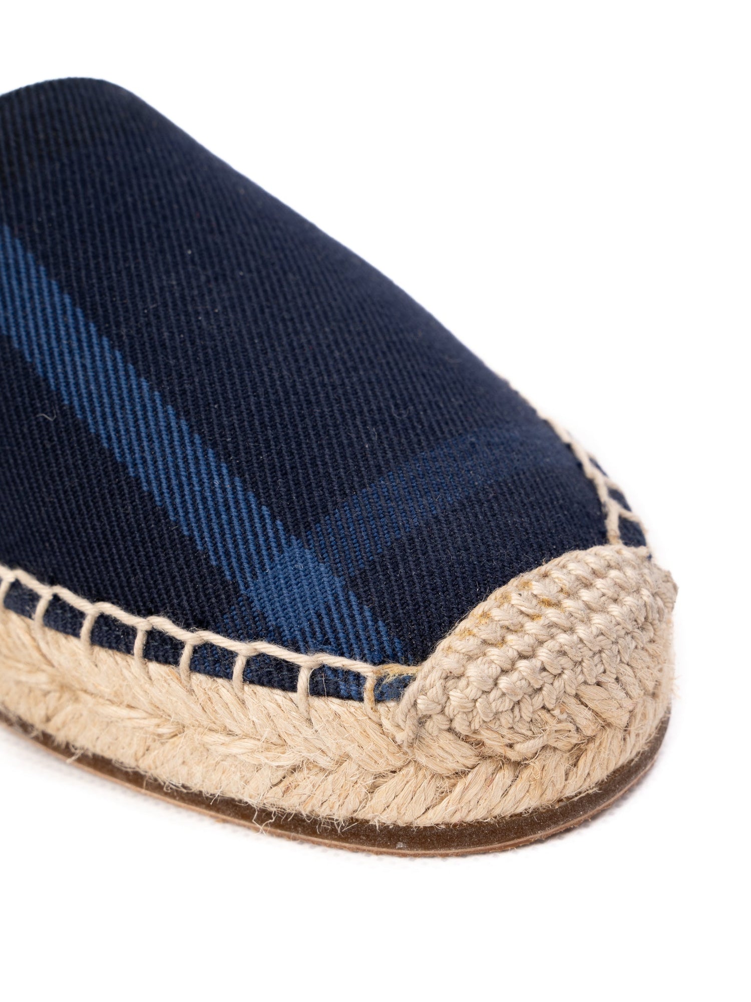 Perfect Burberry Blue Plaid Espadrilles Women Size 37.5