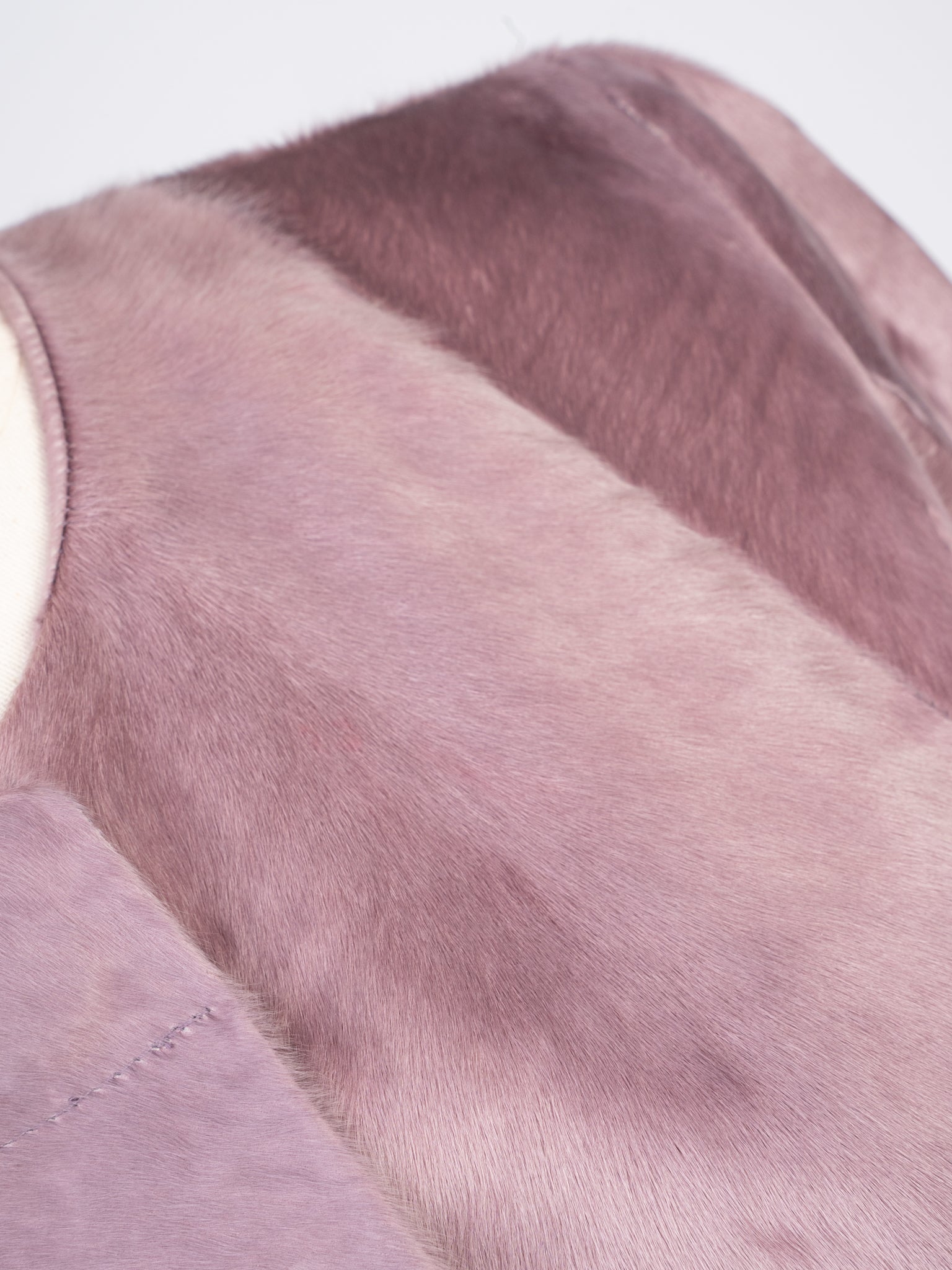 Perfect Punto Purple Fur-Textured Coat Size M - WomenÕs Wear