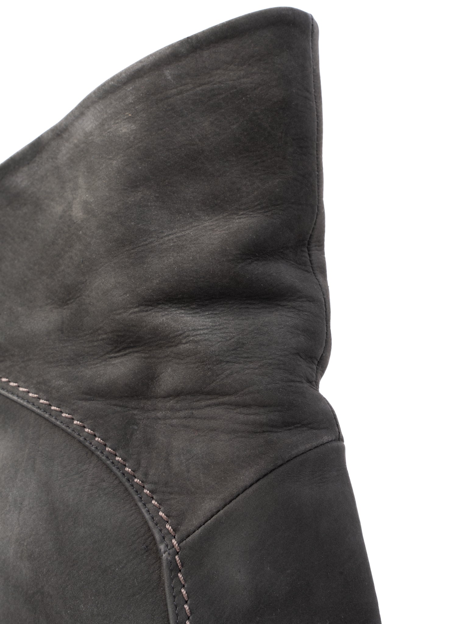 Vic Matie Gray Nubuck Wedge-Heeled Boots Size 36 - Good Condition