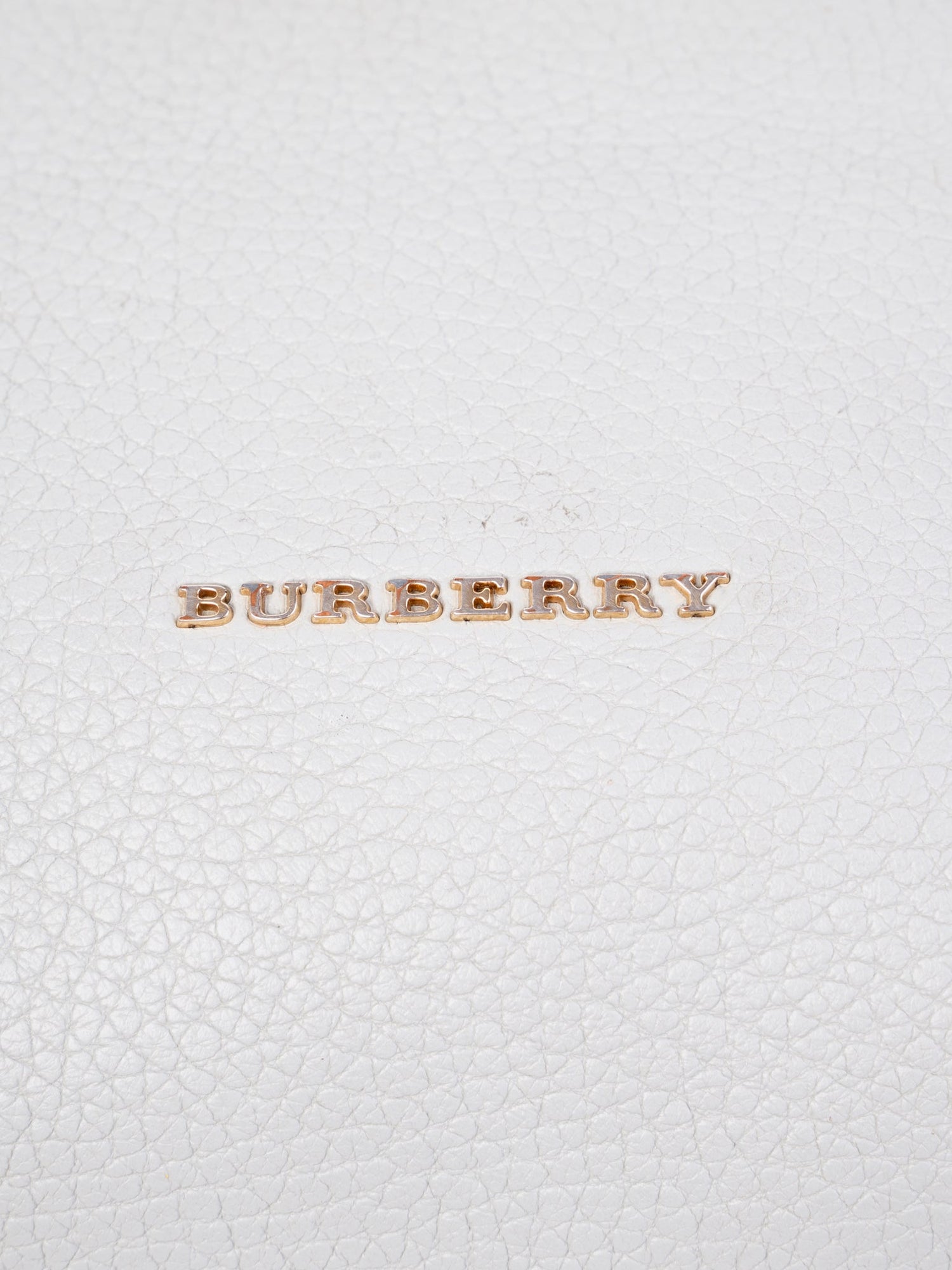 Excellent Burberry Blue Leather Shoulder Bag with Logo