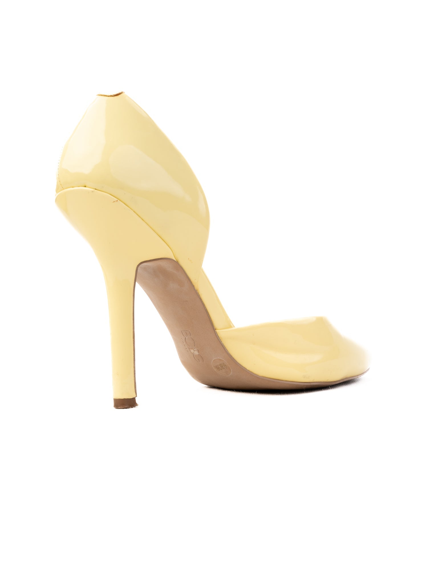 BCBGeneration Yellow High-Heeled Stiletto Pumps Excellent Condition