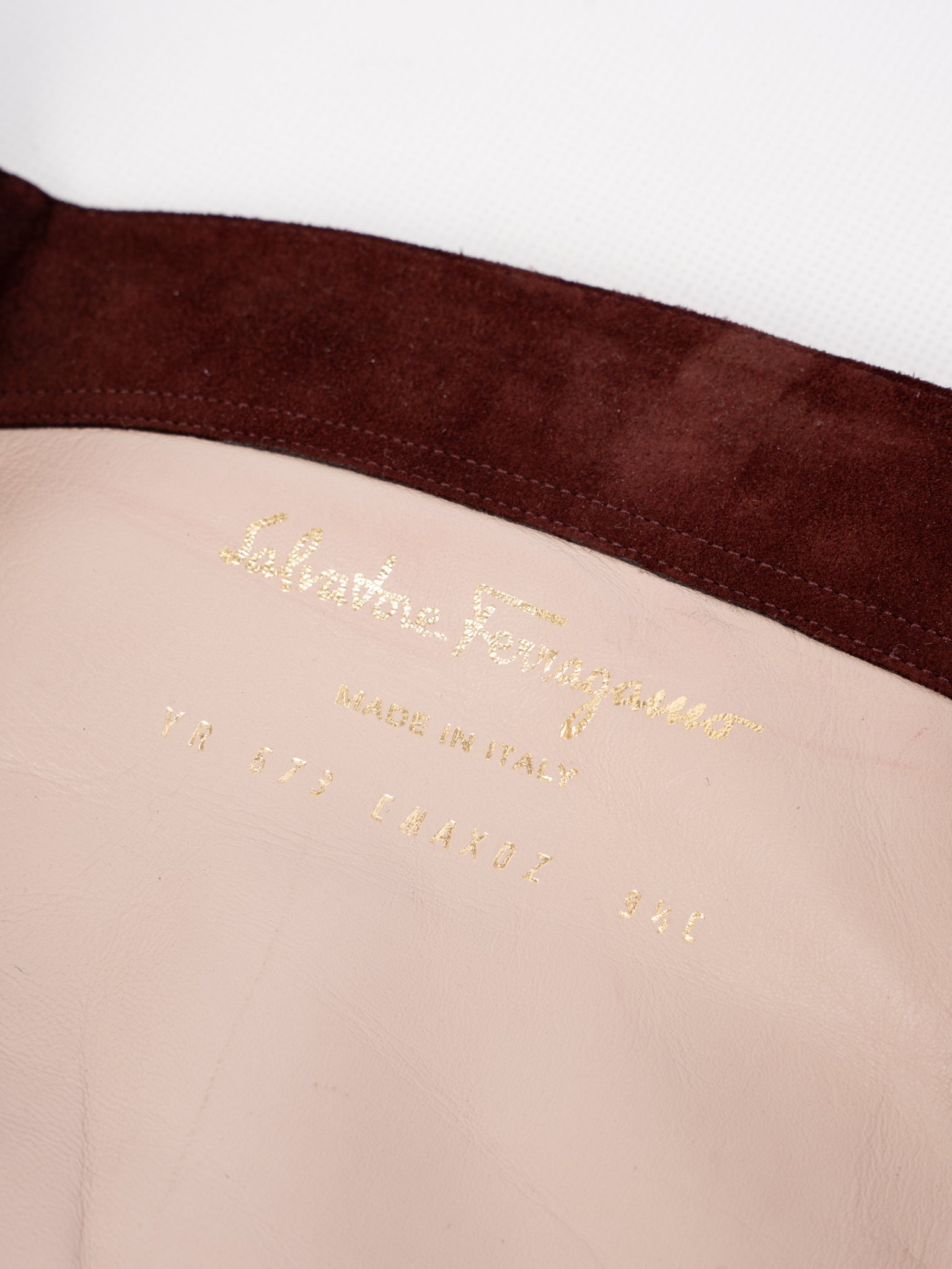 Excellent Salvatore Ferragamo Two-Tone Knee-High Suede Boots Size 39.5