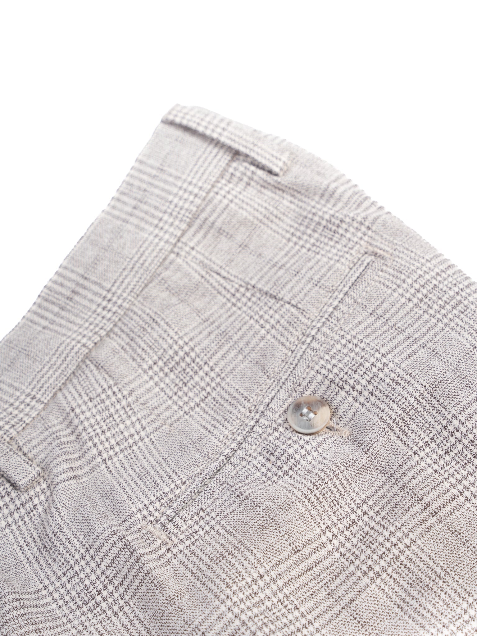 NEW Hackett Gray Cotton Dress Pants XL Check Pattern