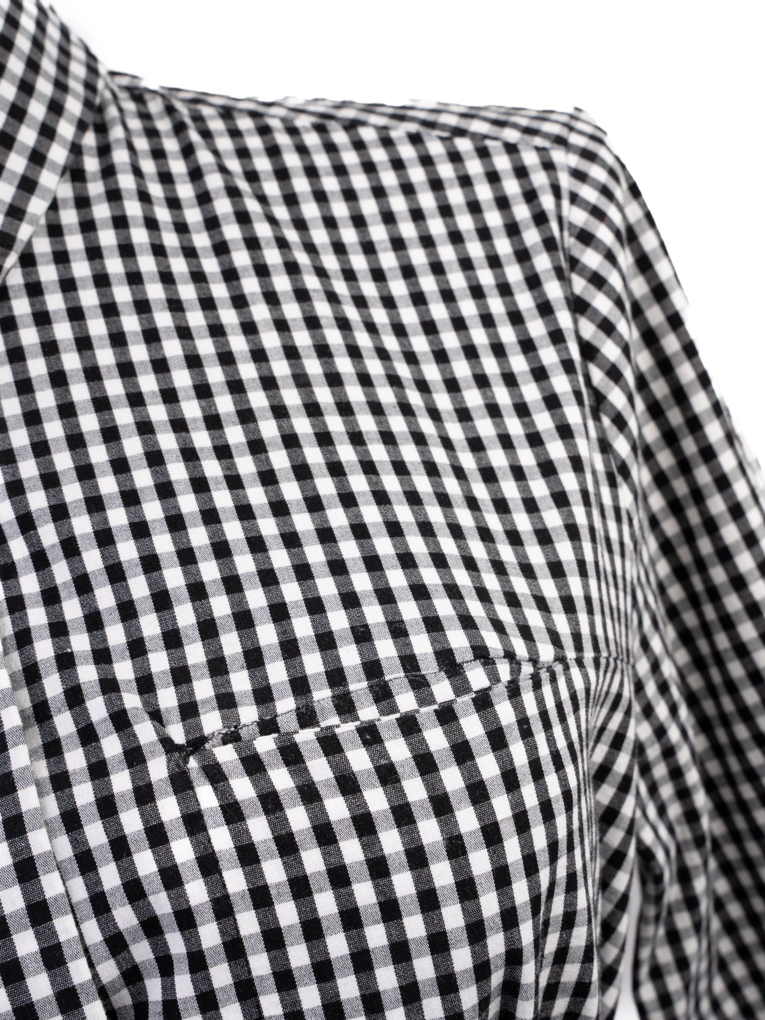 Good Marella Black and White Checkered Long-Sleeve Dress Size M