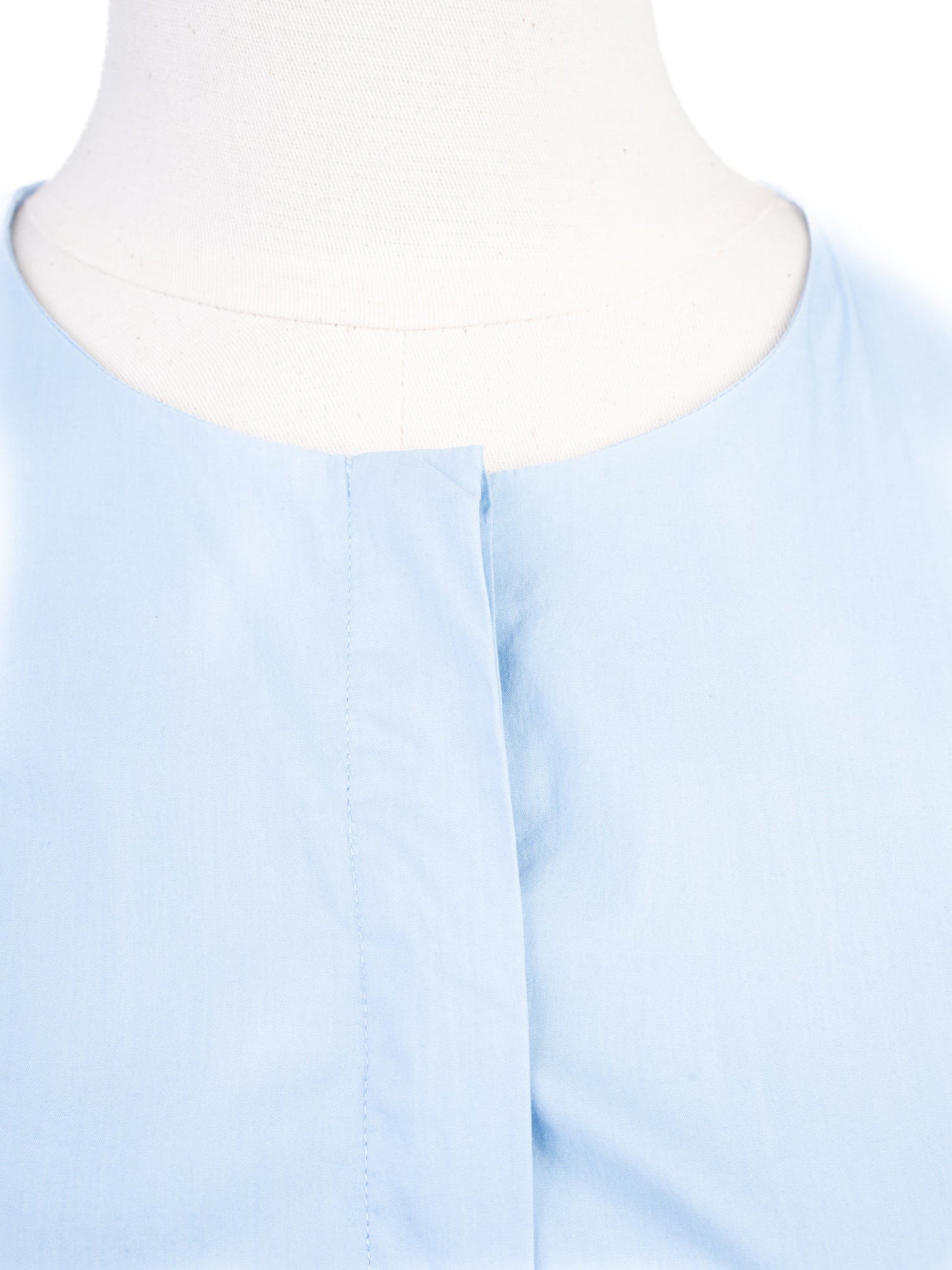Good Marella Blue Cotton Dress Size M with Long Sleeves