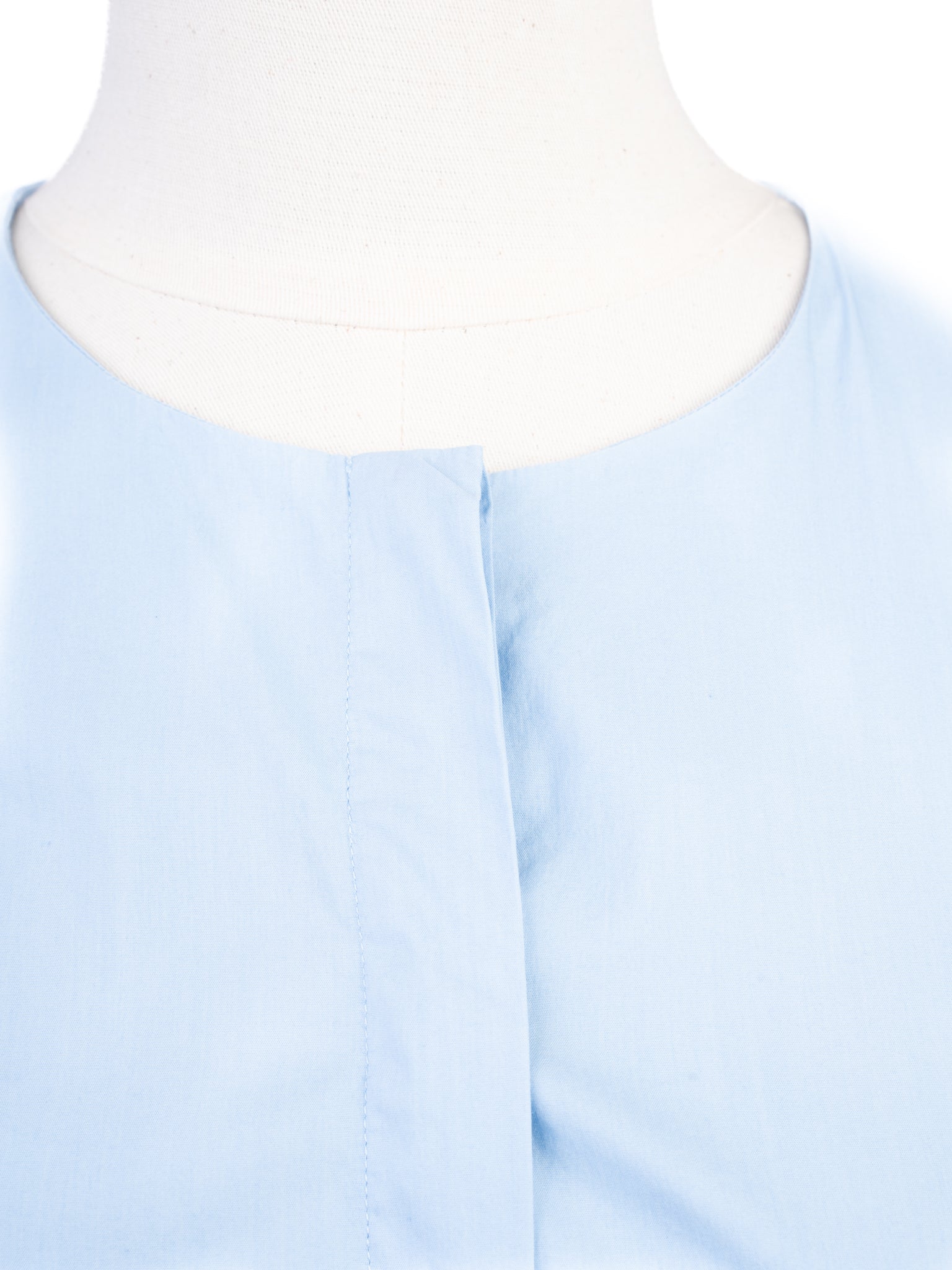Good Marella Blue Cotton Dress Size M with Long Sleeves
