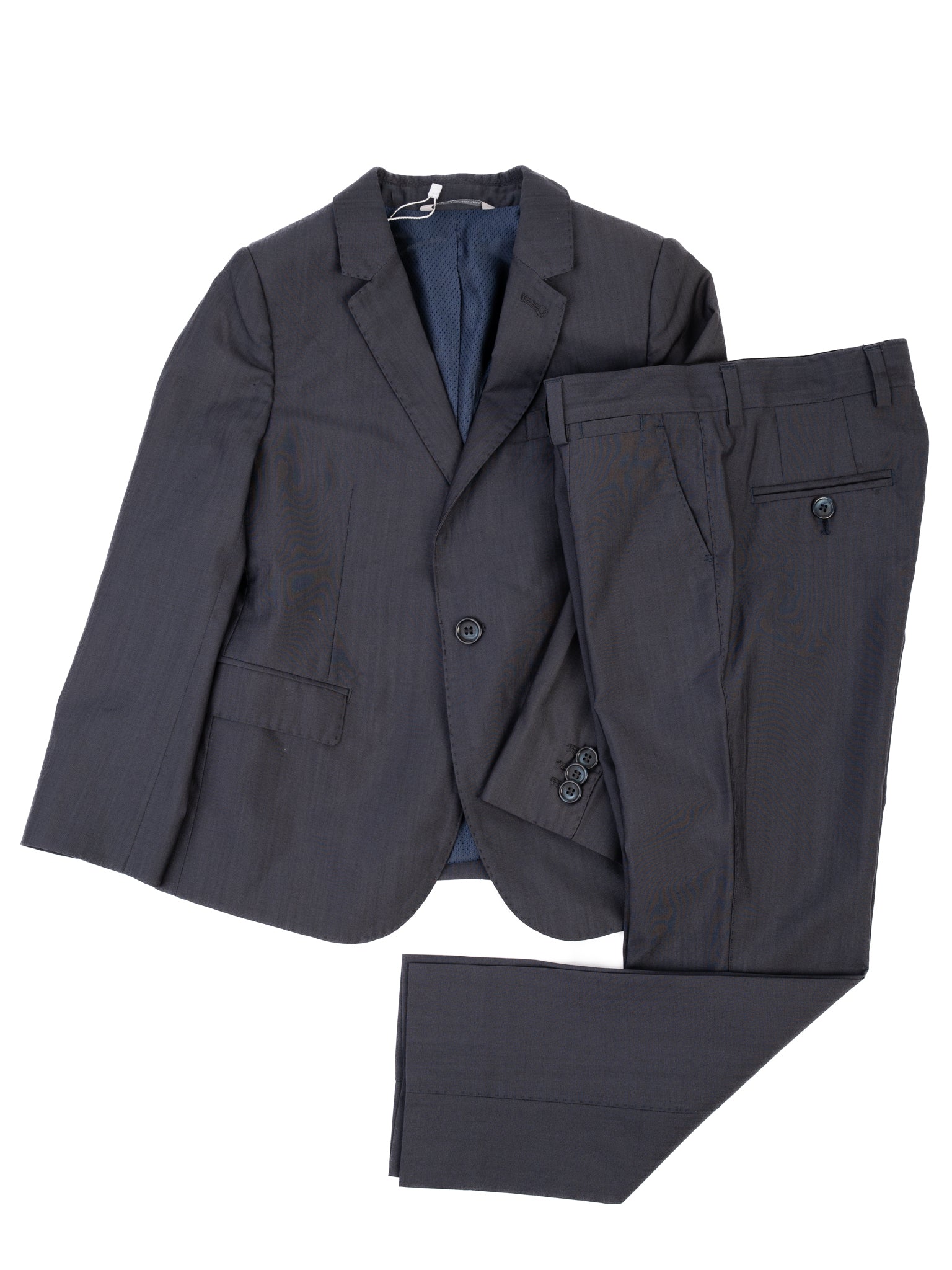 Excellent Dolce Gabbana Gray Wool Suit for Kids Size 8