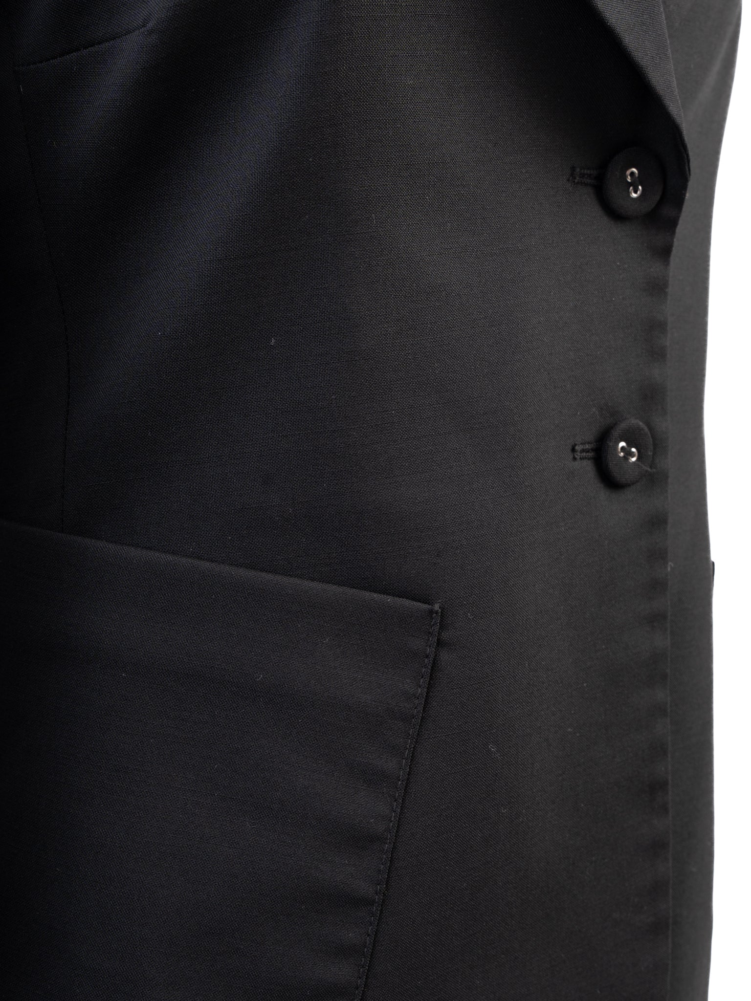 Excellent Patrizia Pepe Black Wool Blazer Size M Women