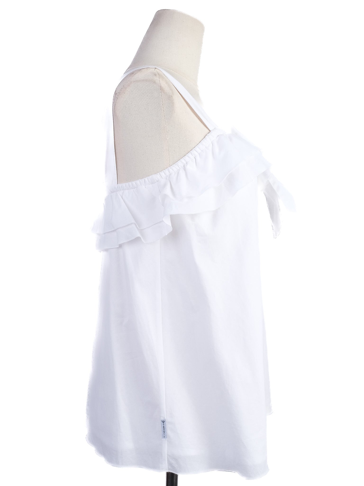 NEW Armani Junior White Cotton Blouse Size 14 for Kids