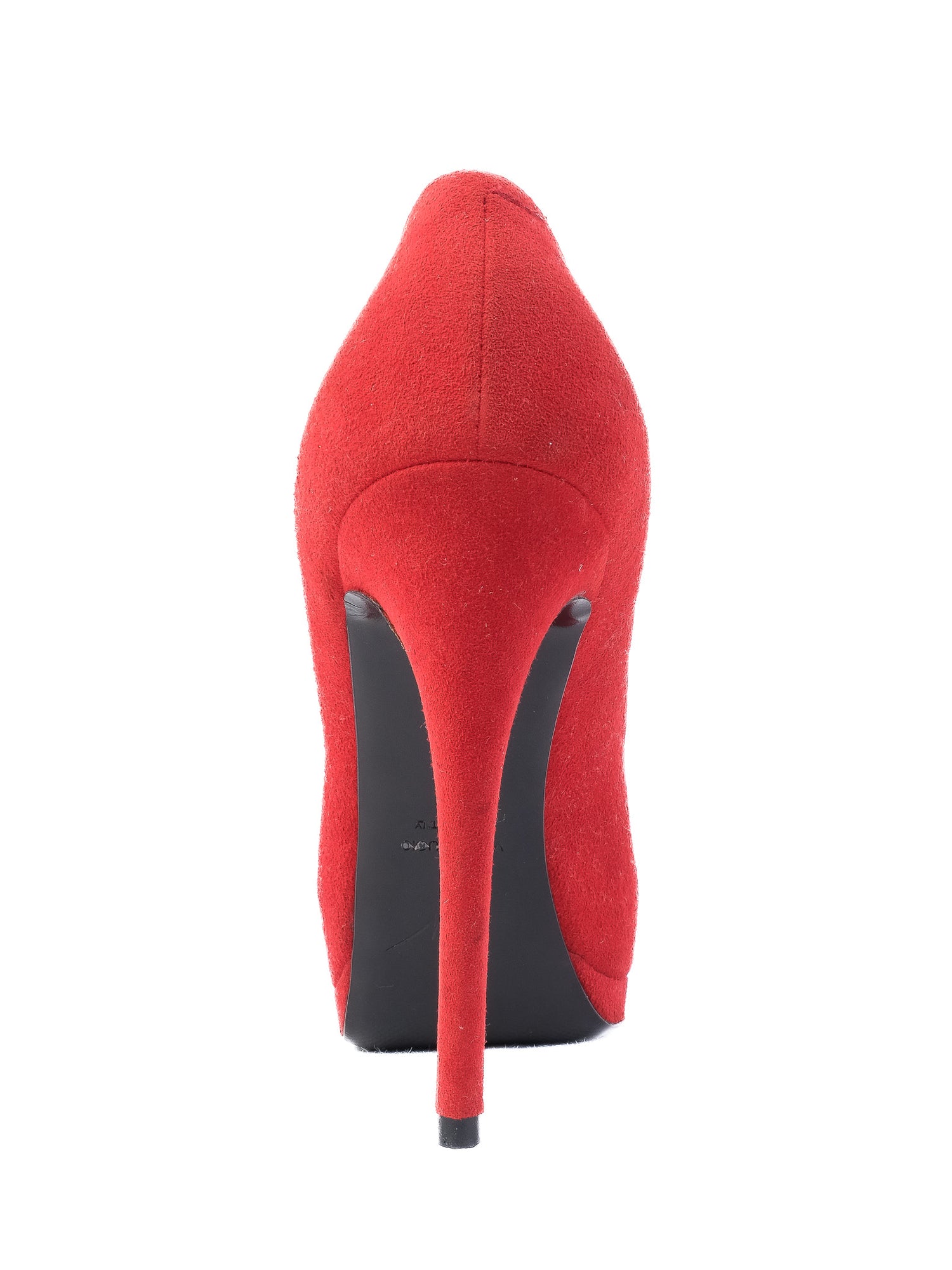 Excellent Giuseppe Zanotti Red Leather High-Heeled Shoes Size 37
