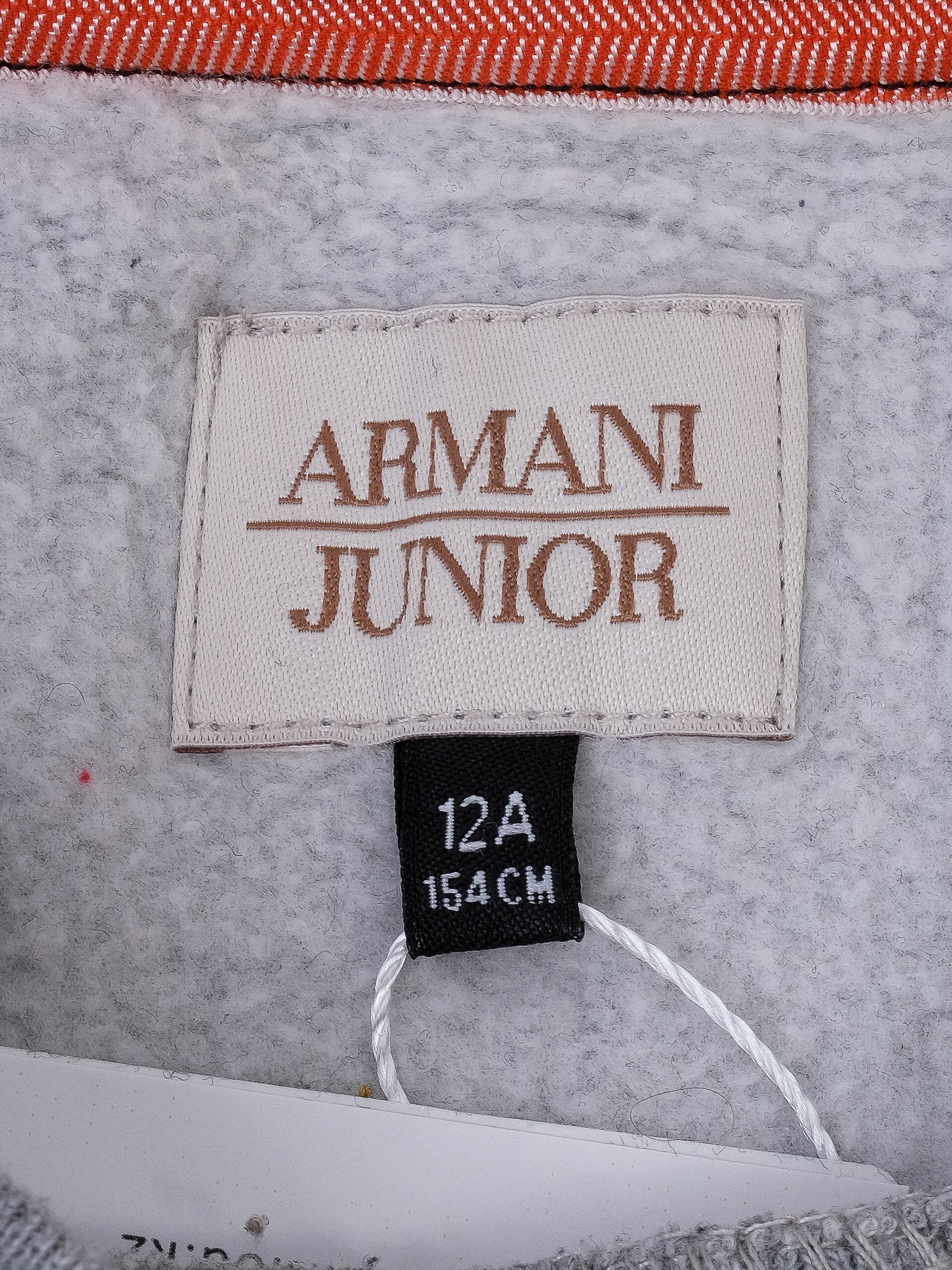 Excellent Armani Junior Gray Sweater Size 12 for Kids