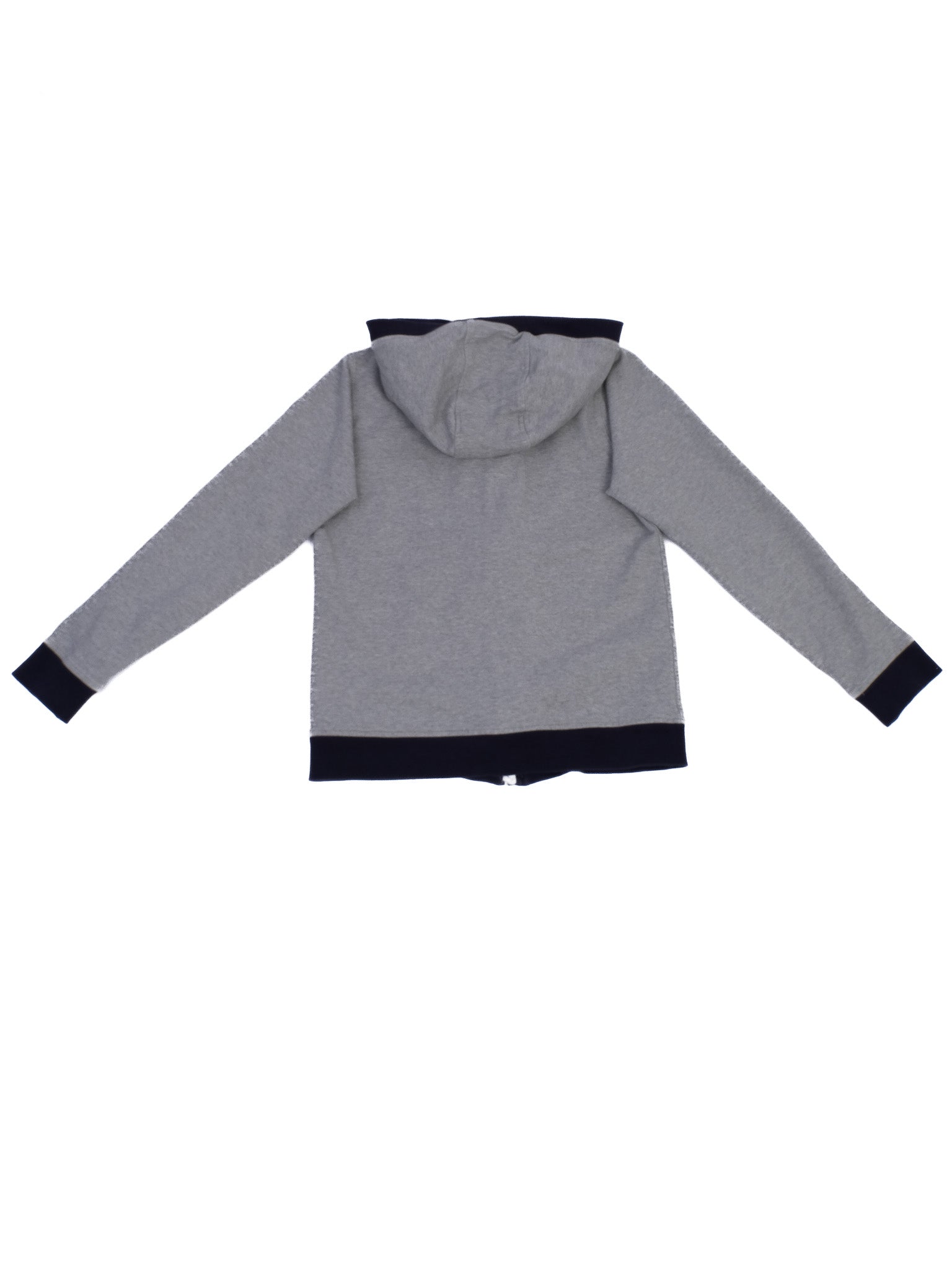 Excellent Hugo Boss Gray Cotton Hoodie & Jogger Set Size 12 for Kids