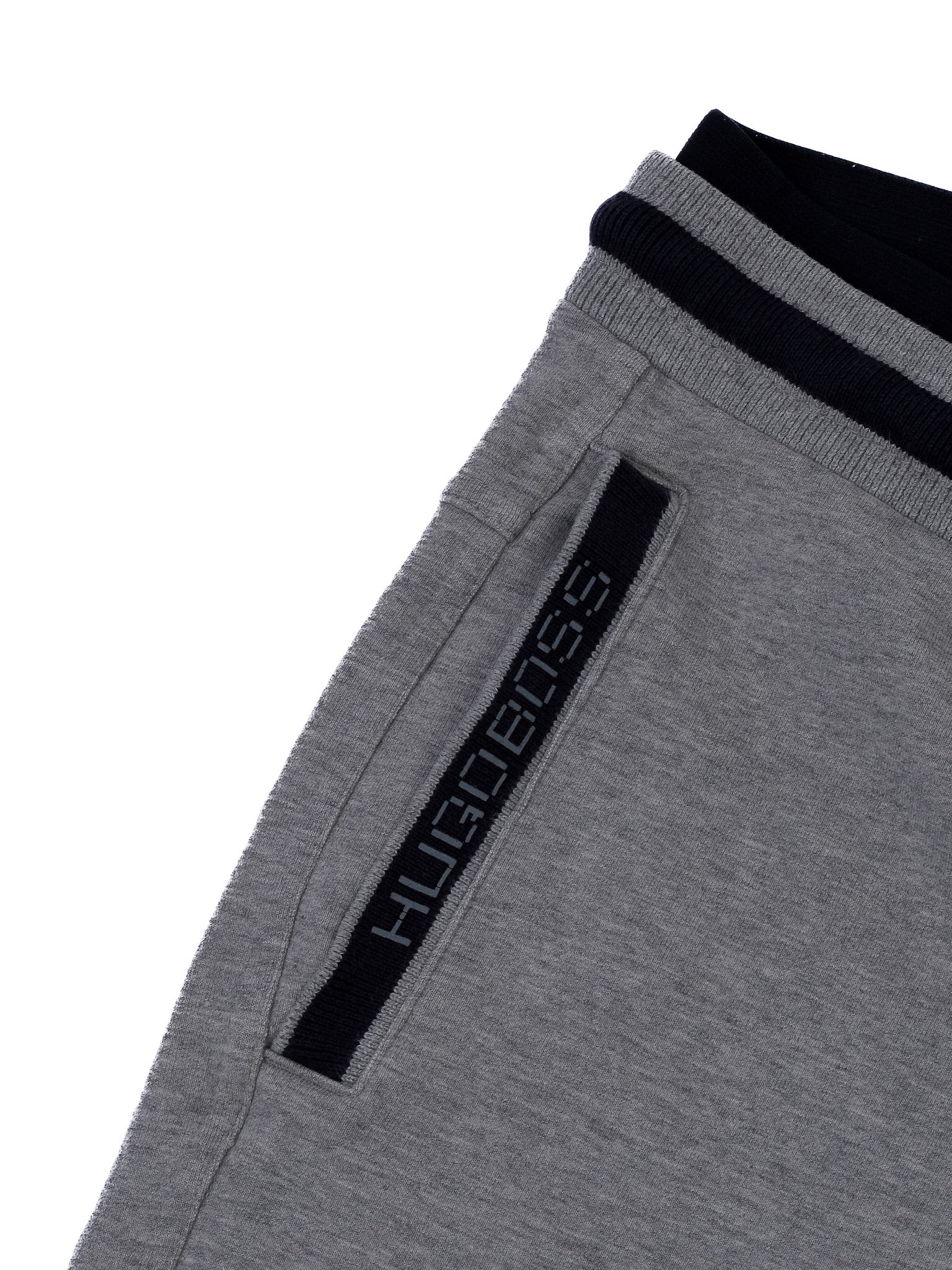 Excellent Hugo Boss Gray Cotton Hoodie & Jogger Set Size 12 for Kids