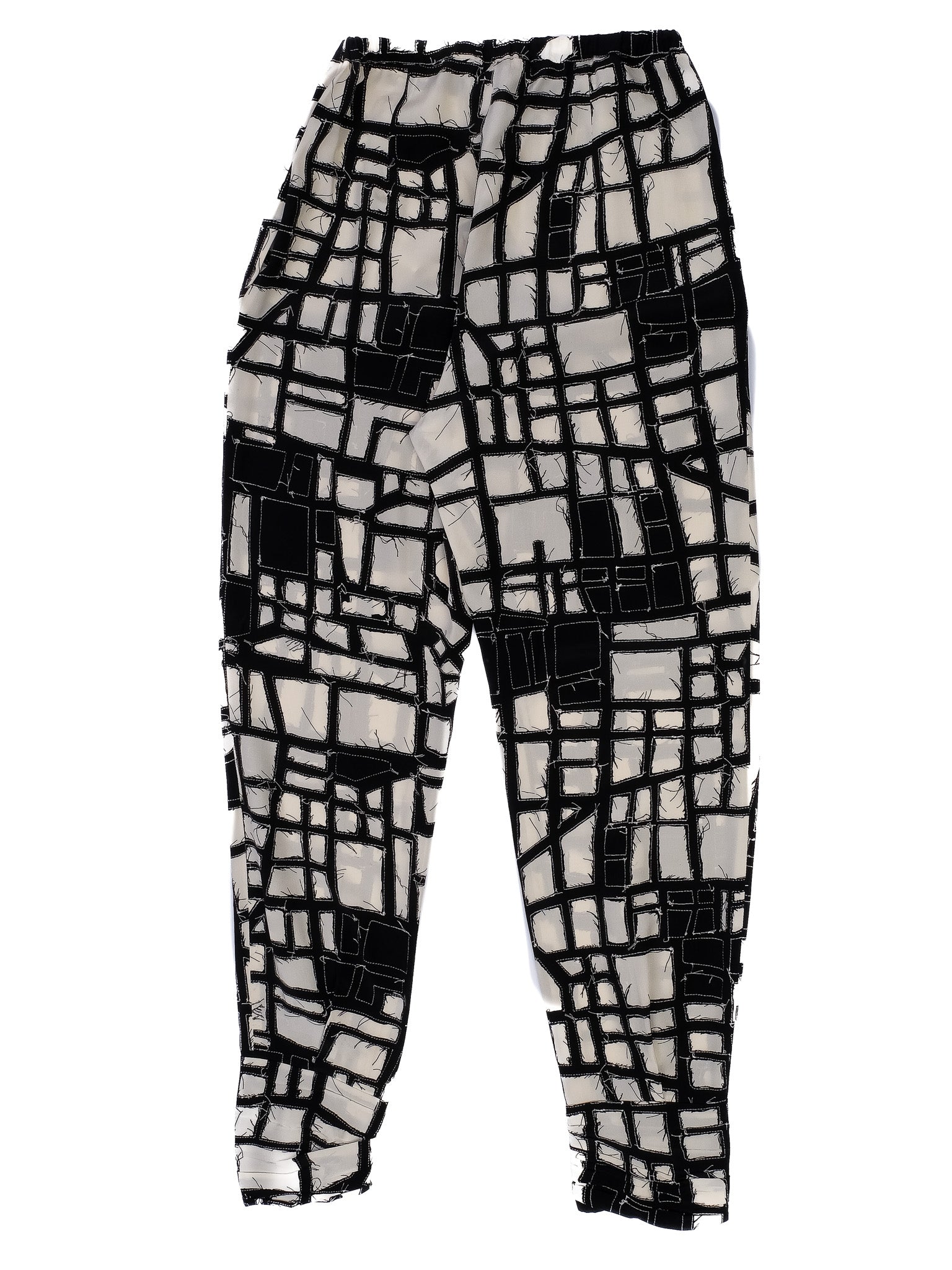 Max Mara Excellent Condition Geometric Silk Top Size S