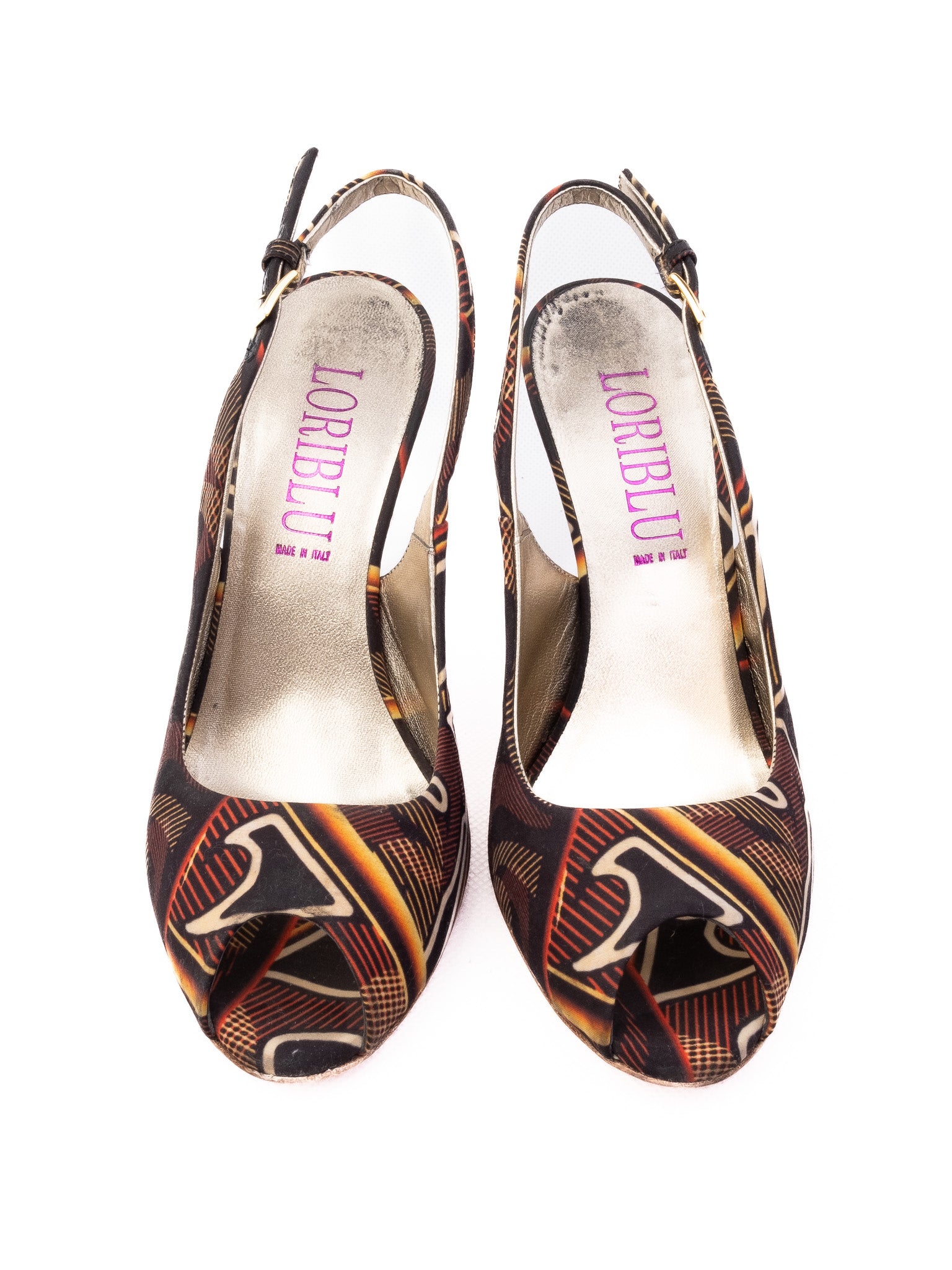 Excellent Easy by Loriblu WomenÕs High-Heeled Slingbacks Size 35