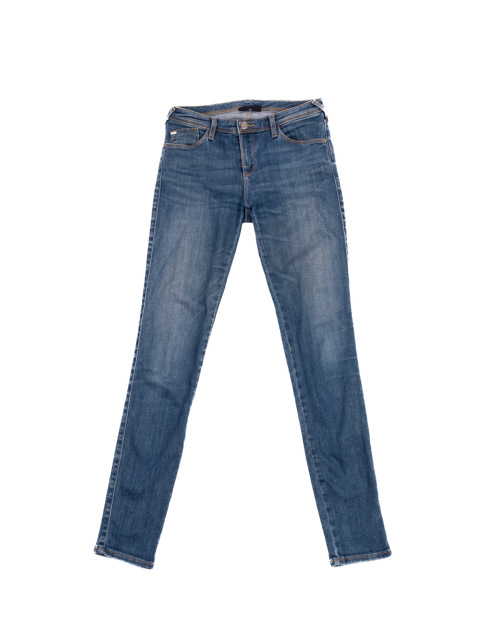 Excellent Armani Jeans Blue Denim Cotton Women’s Size Unknown