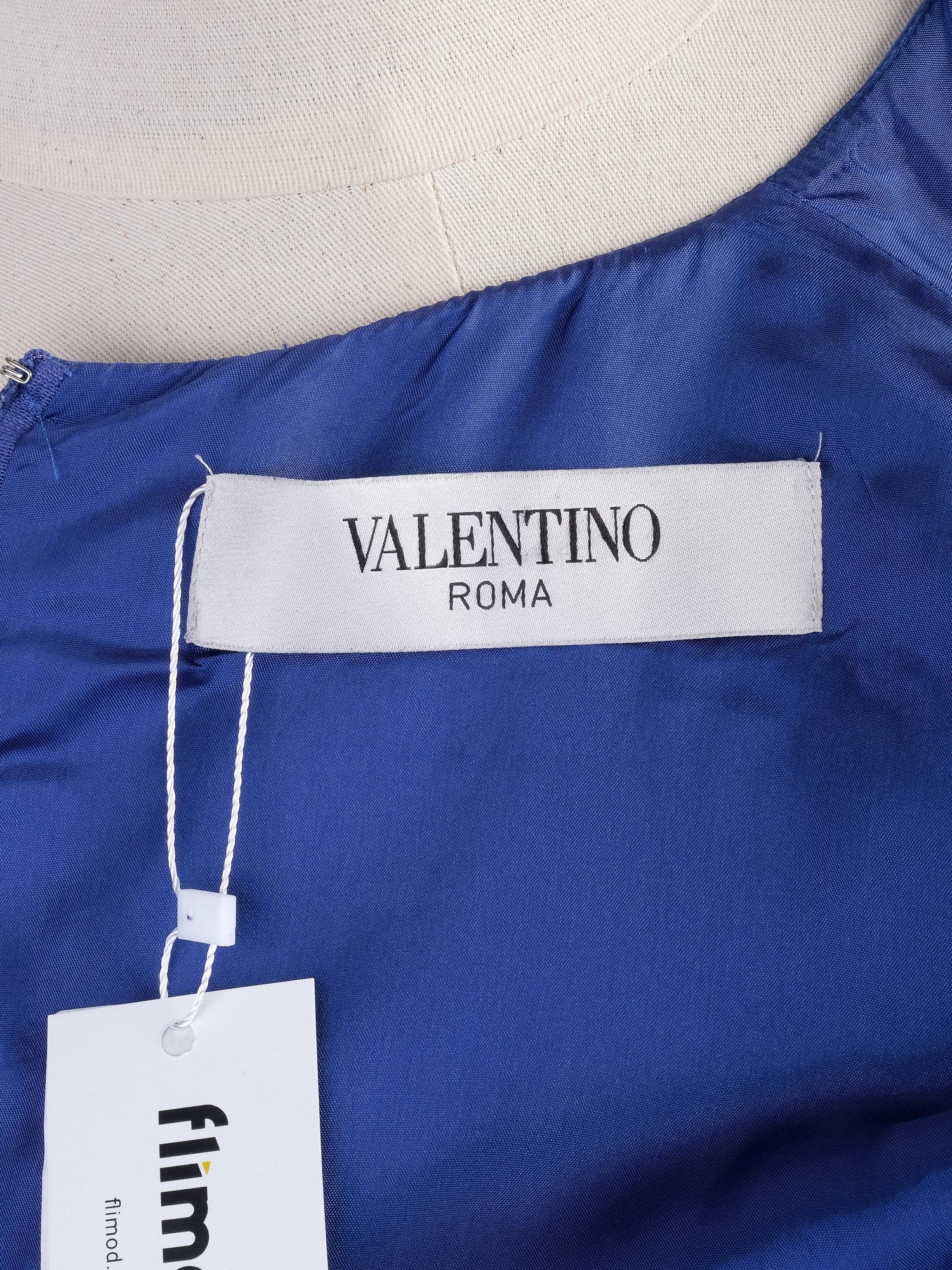 Excellent Valentino Pink Silk Knee-Length Dress Size Not Specified