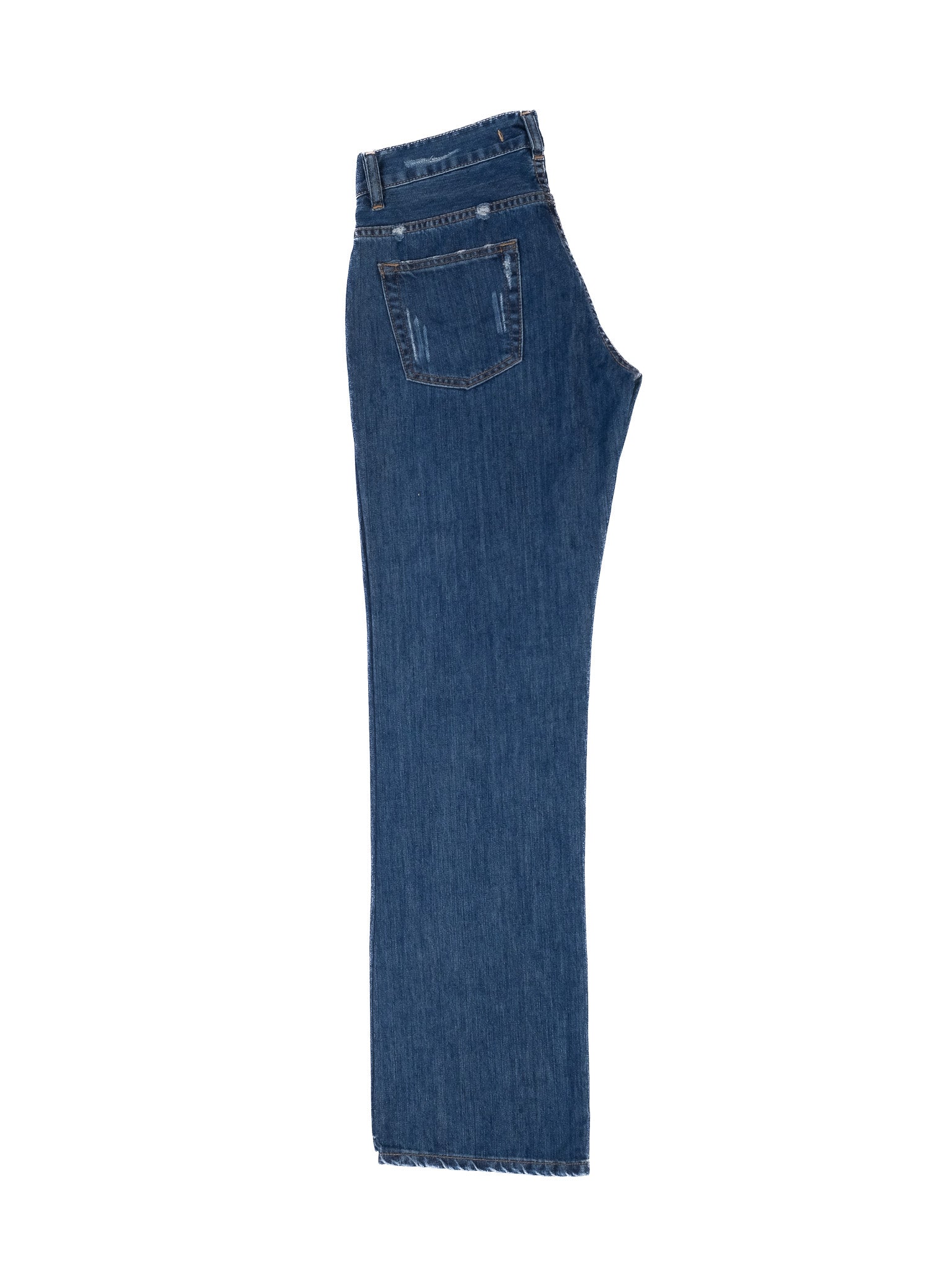 Excellent Iceberg Blue Denim Jeans with Patchwork Design WomenÕs Size