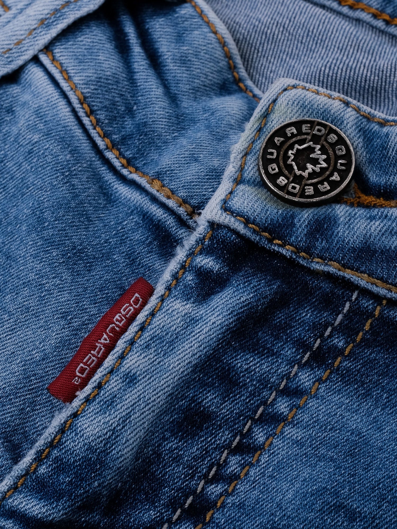 Excellent Dsquared2 Blue Cotton Jeans Size S for Women