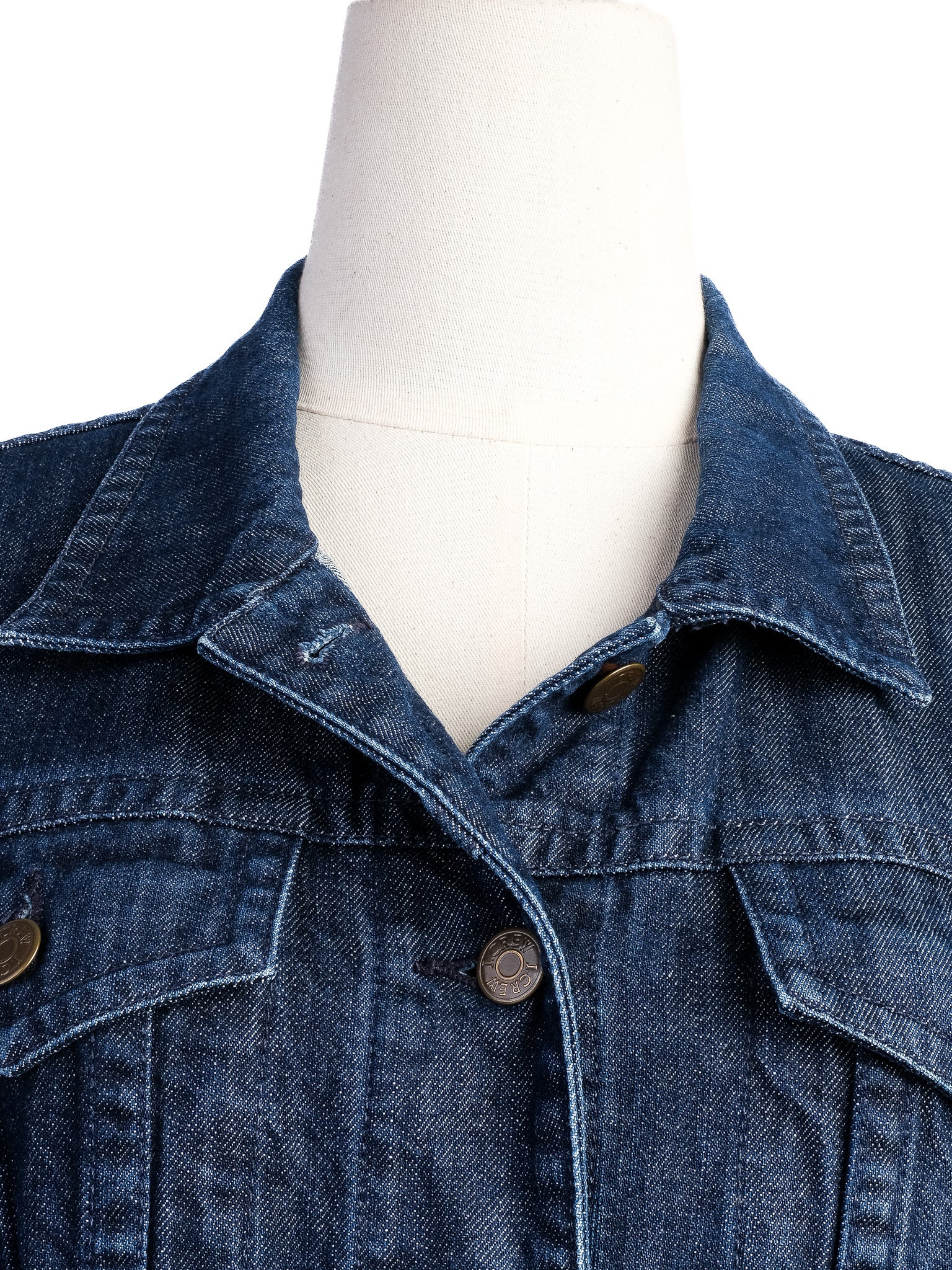 Excellent J. Crew Blue Denim Jacket Size S Women&