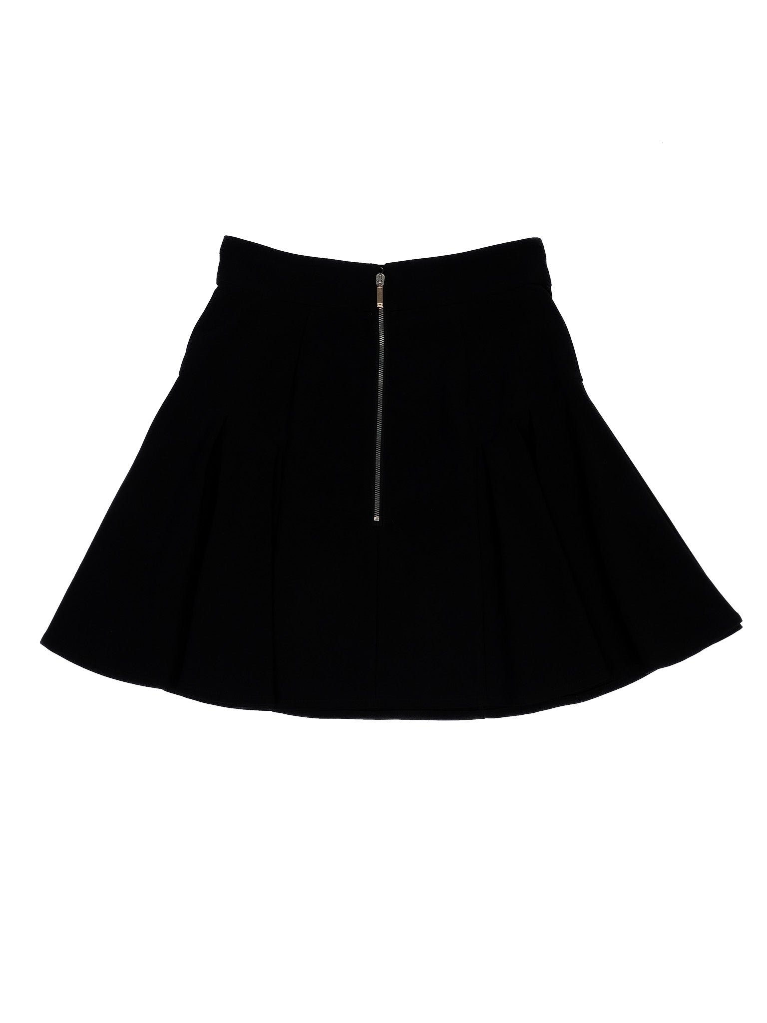 Excellent Elisabetta Franchi Black Skirt Size S with Flared Design