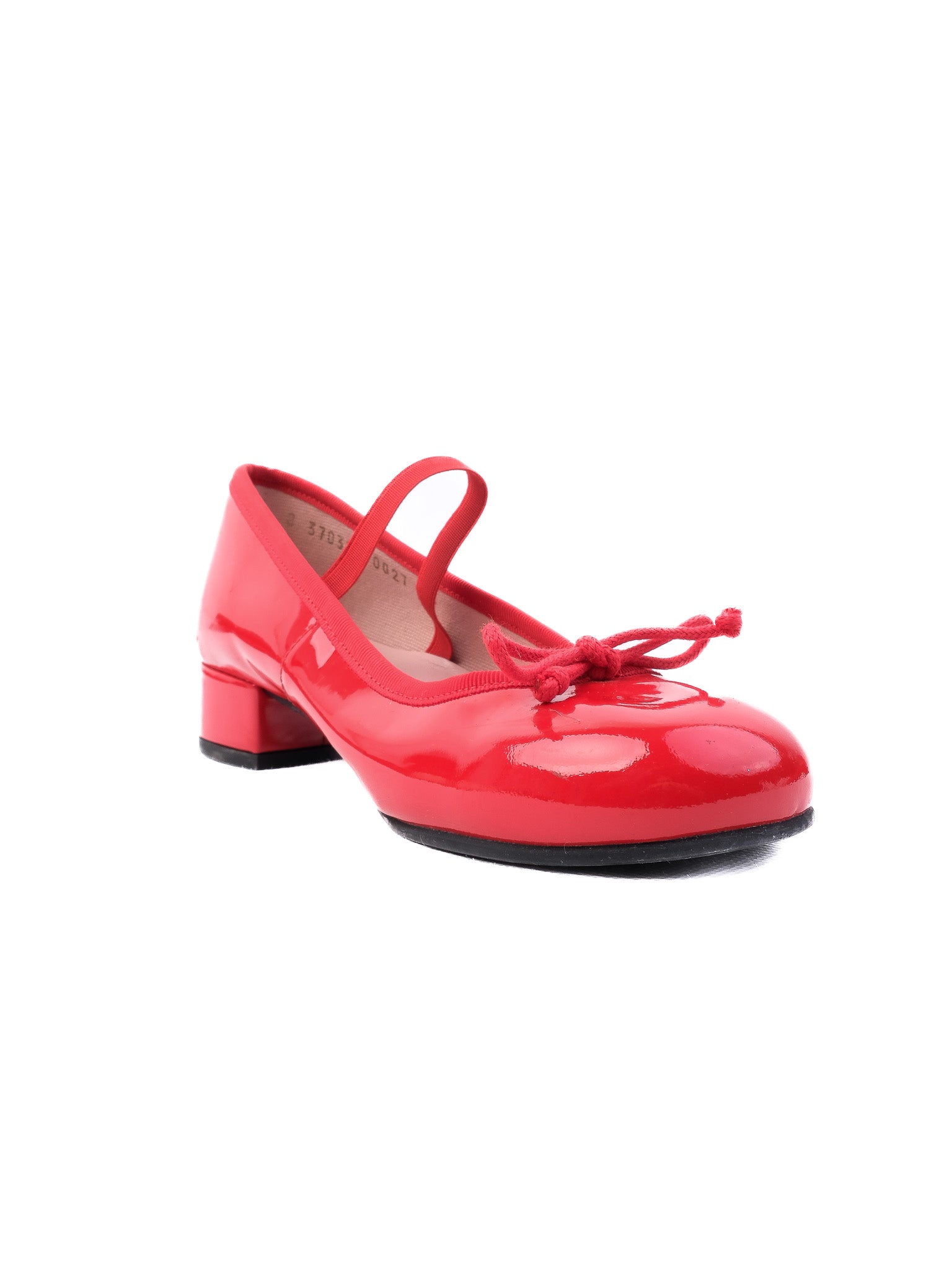 Excellent Pretty Ballerinas Red Leather Ballet Flats Size 33