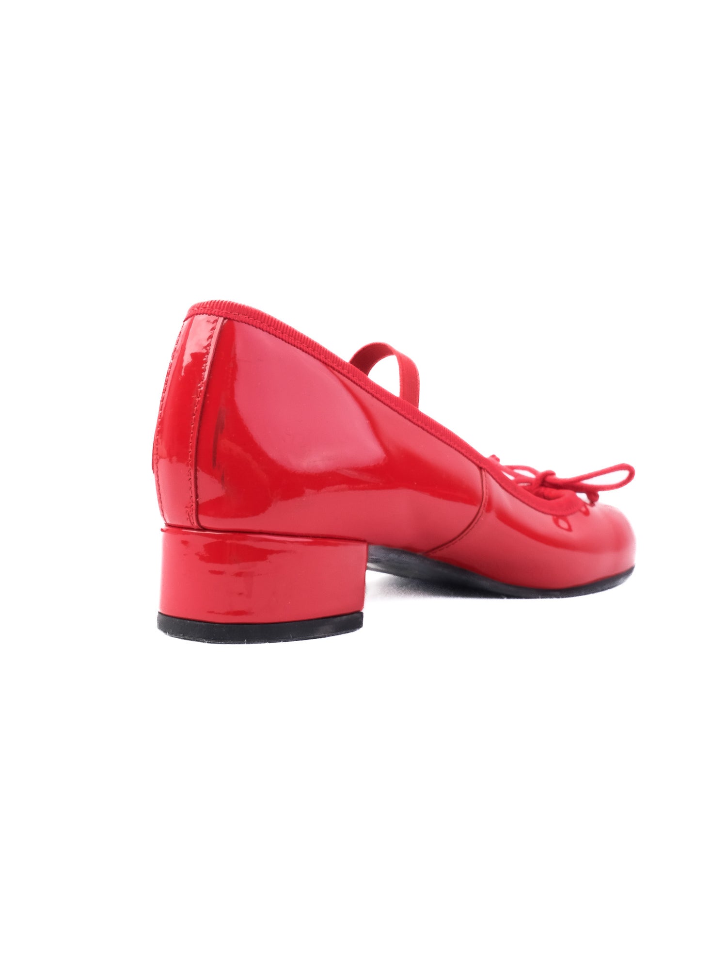 Excellent Pretty Ballerinas Red Leather Ballet Flats Size 33