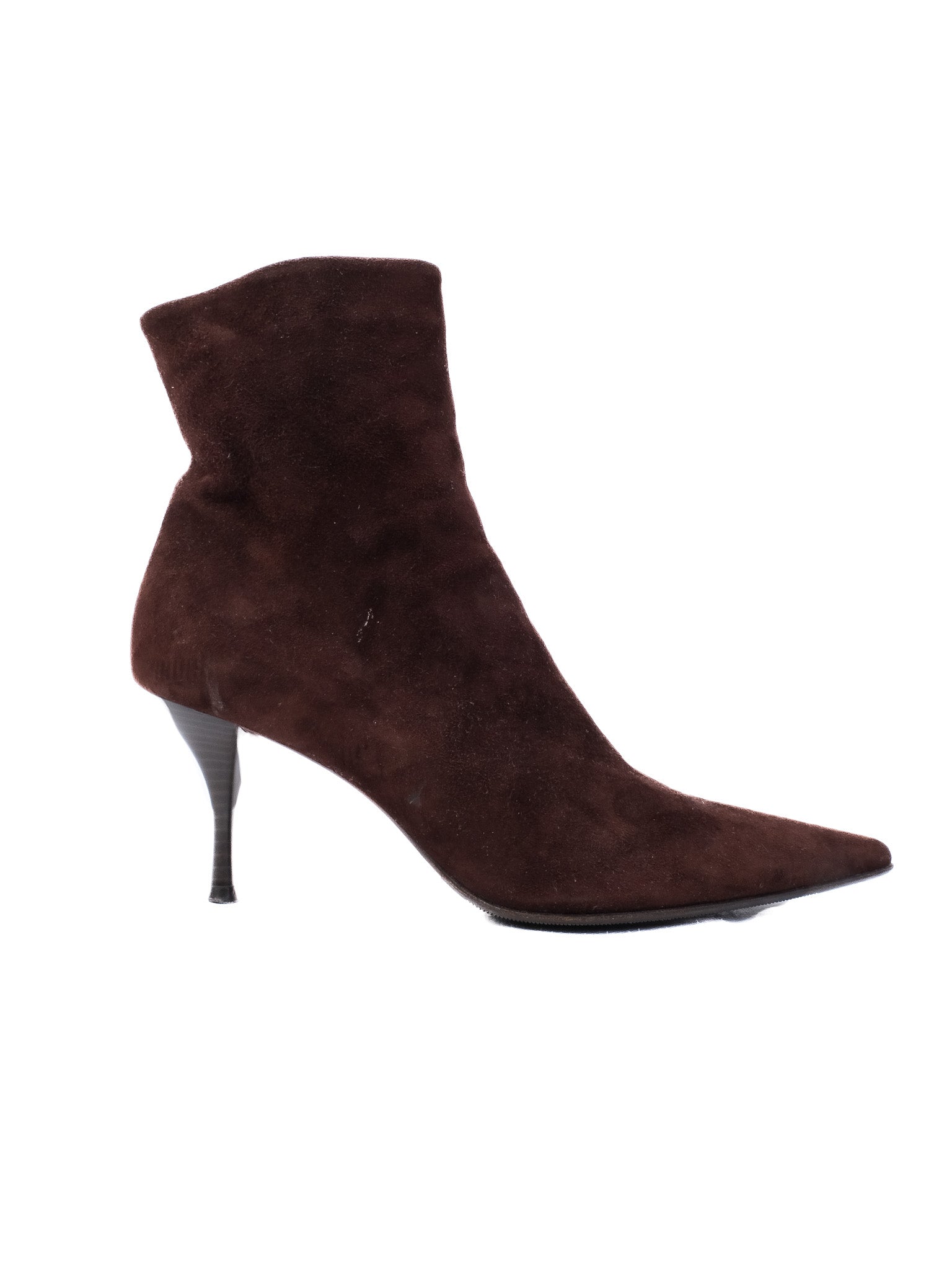 Excellent Easy by Loriblu Orange Leather Ankle Boots Size 37.5
