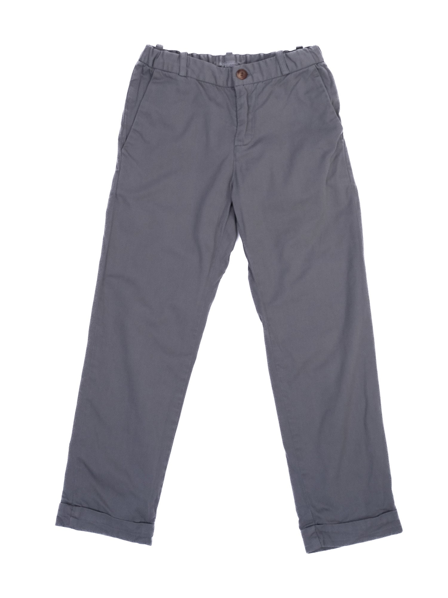 Excellent Bonpoint Gray Cotton Pants Size 8 for Kids