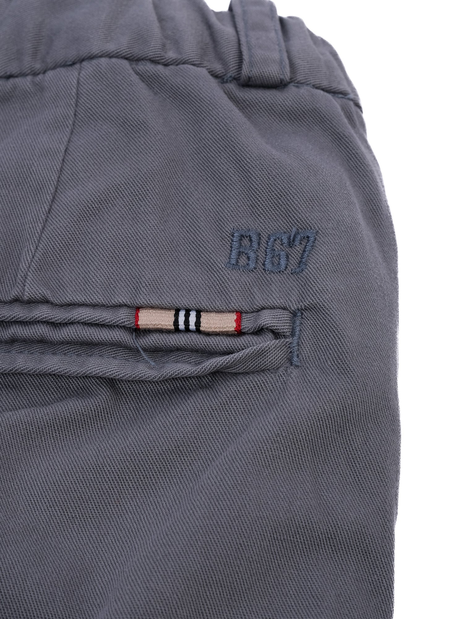 Excellent Bonpoint Gray Cotton Pants Size 8 for Kids