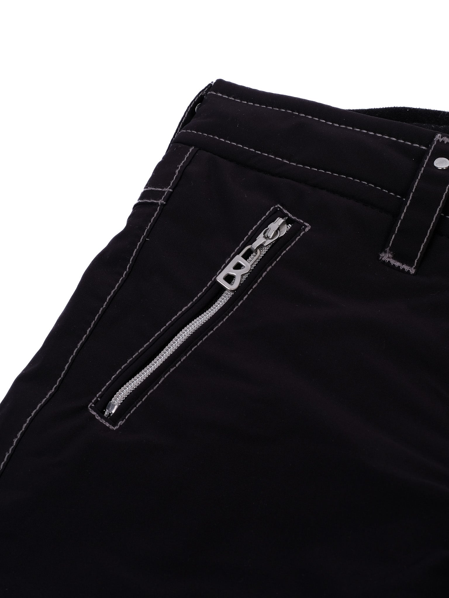Excellent Bogner Kids Black Nylon Pants Size 5 with Embroidery