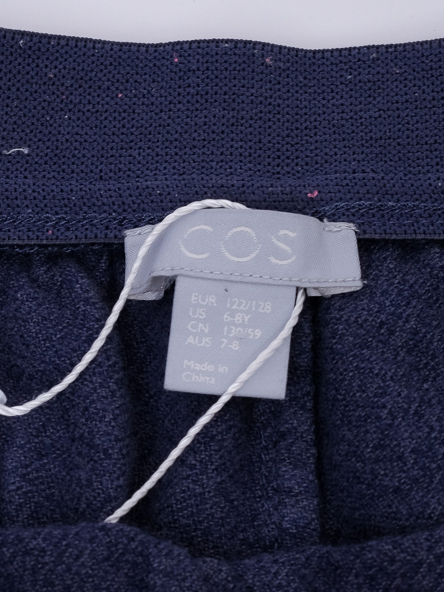 Excellent Cos Blue Cotton Sweatpants Size 7 for Kids